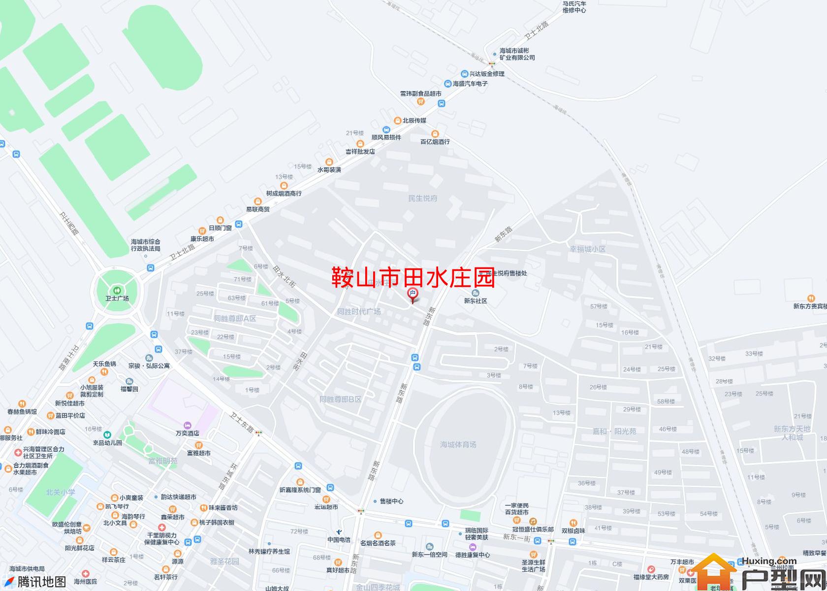田水庄园小区 - 户型网