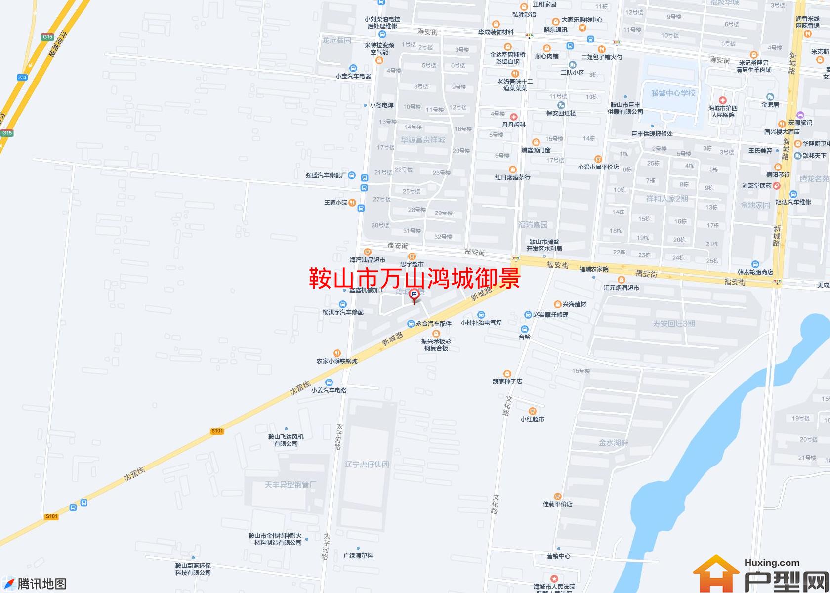 万山鸿城御景小区 - 户型网