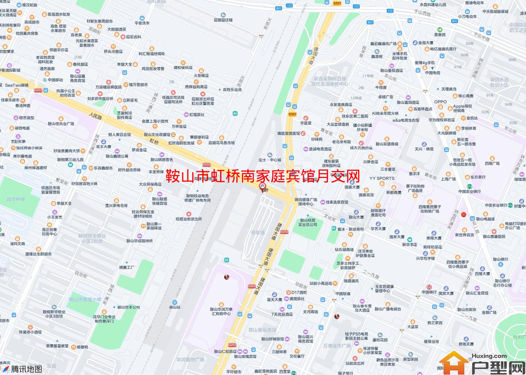 虹桥南家庭宾馆月交网小区 - 户型网