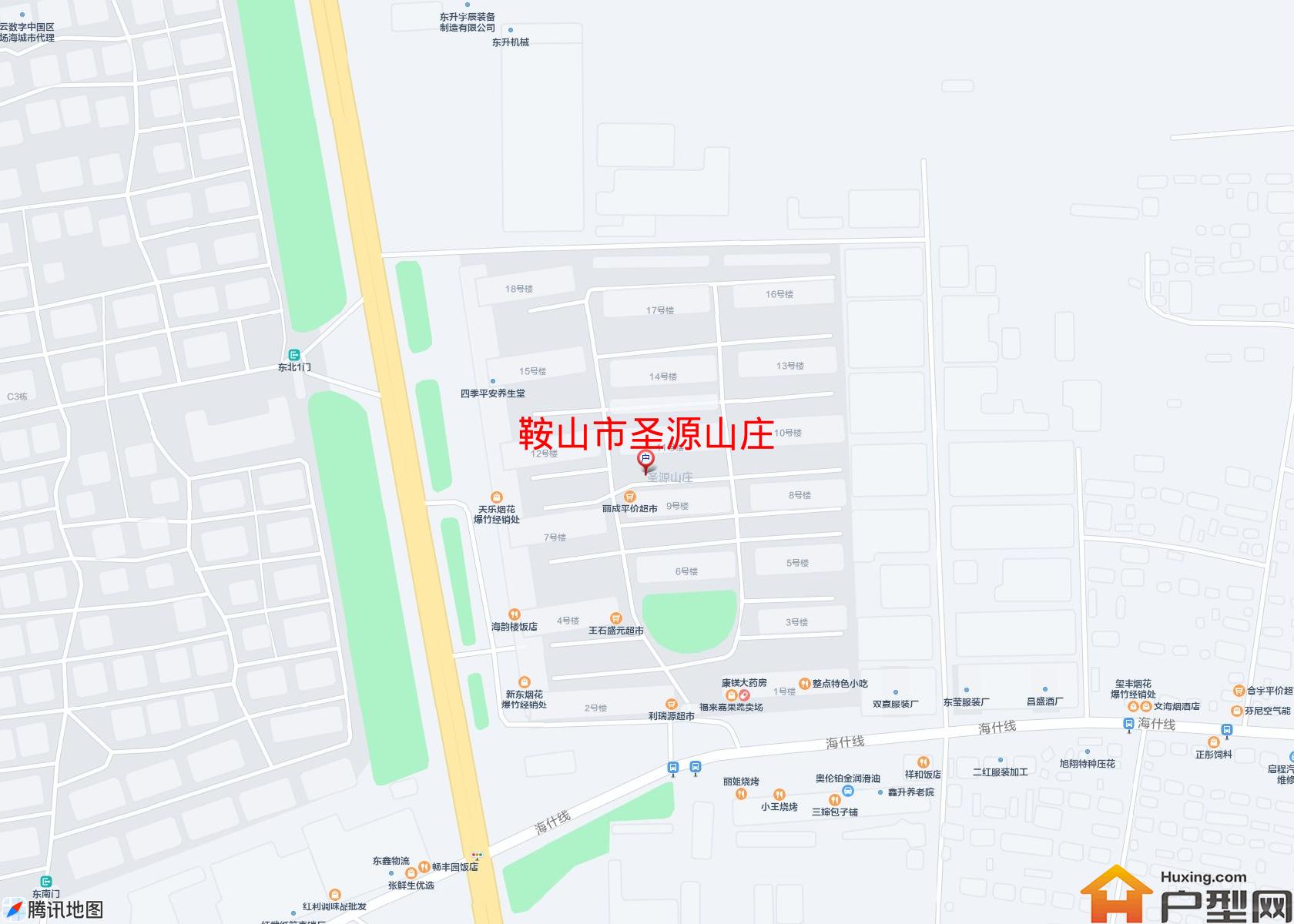 圣源山庄小区 - 户型网