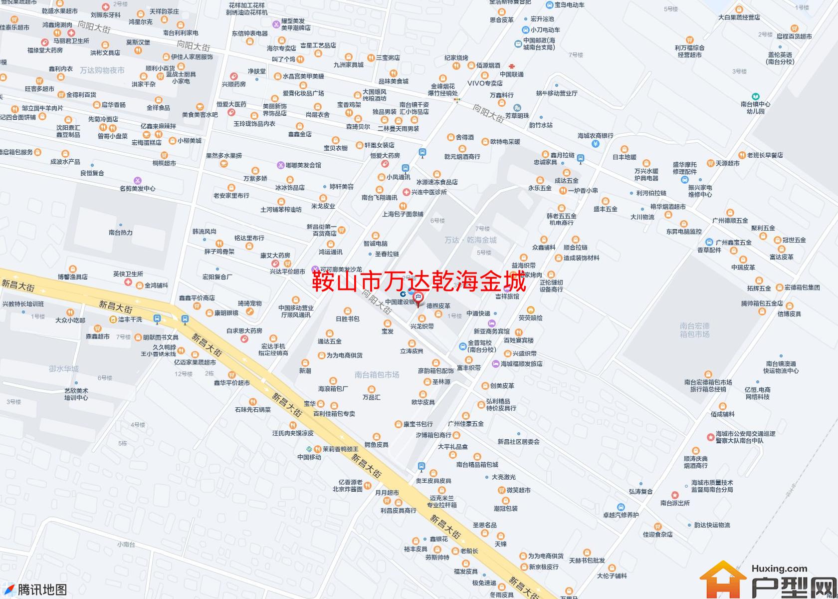万达乾海金城小区 - 户型网
