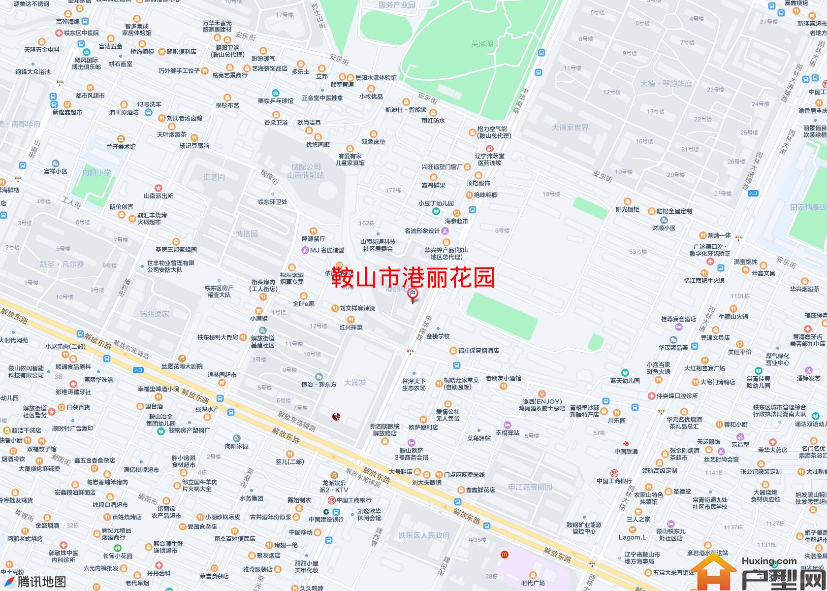 港丽花园小区 - 户型网