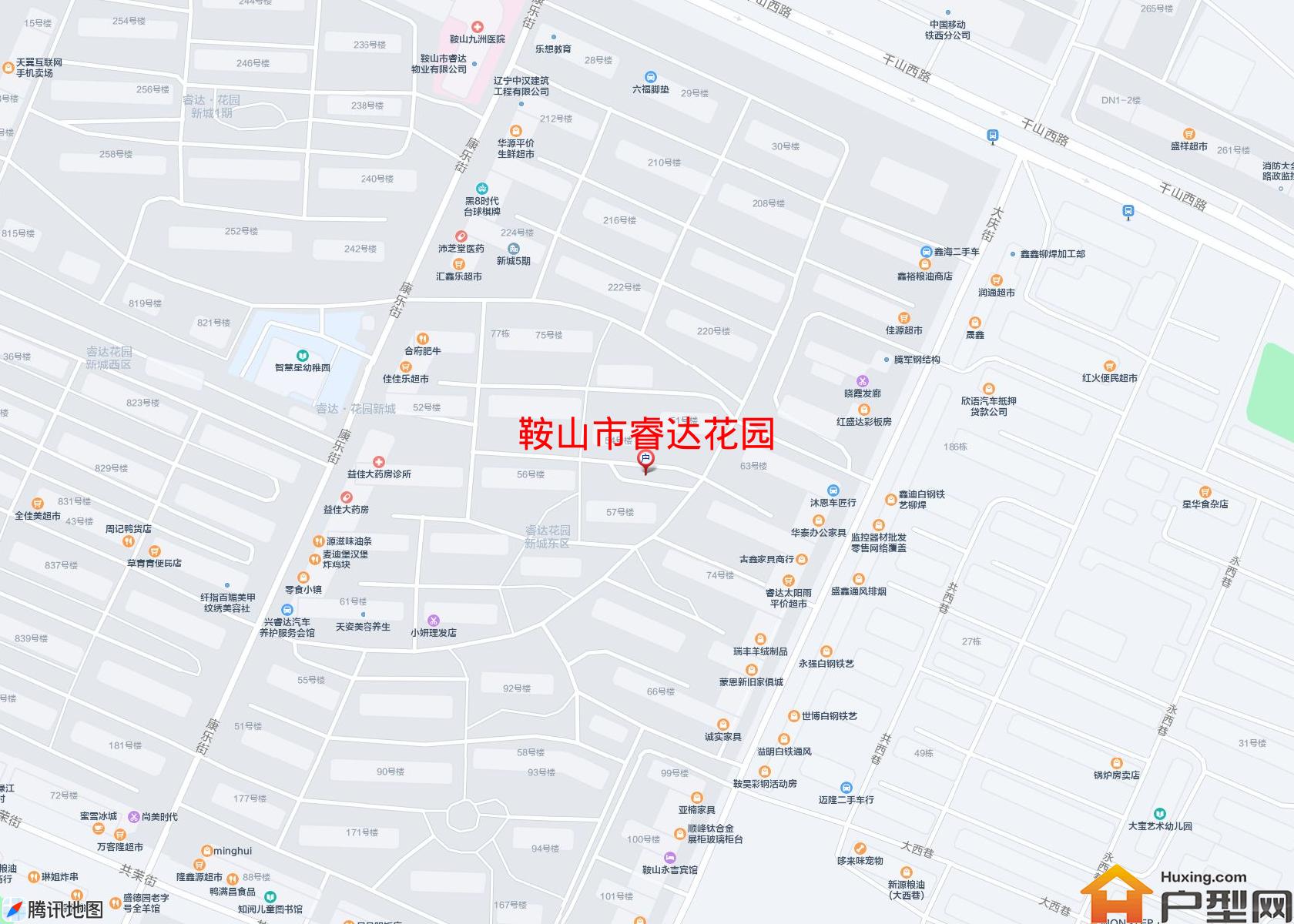 睿达花园小区 - 户型网