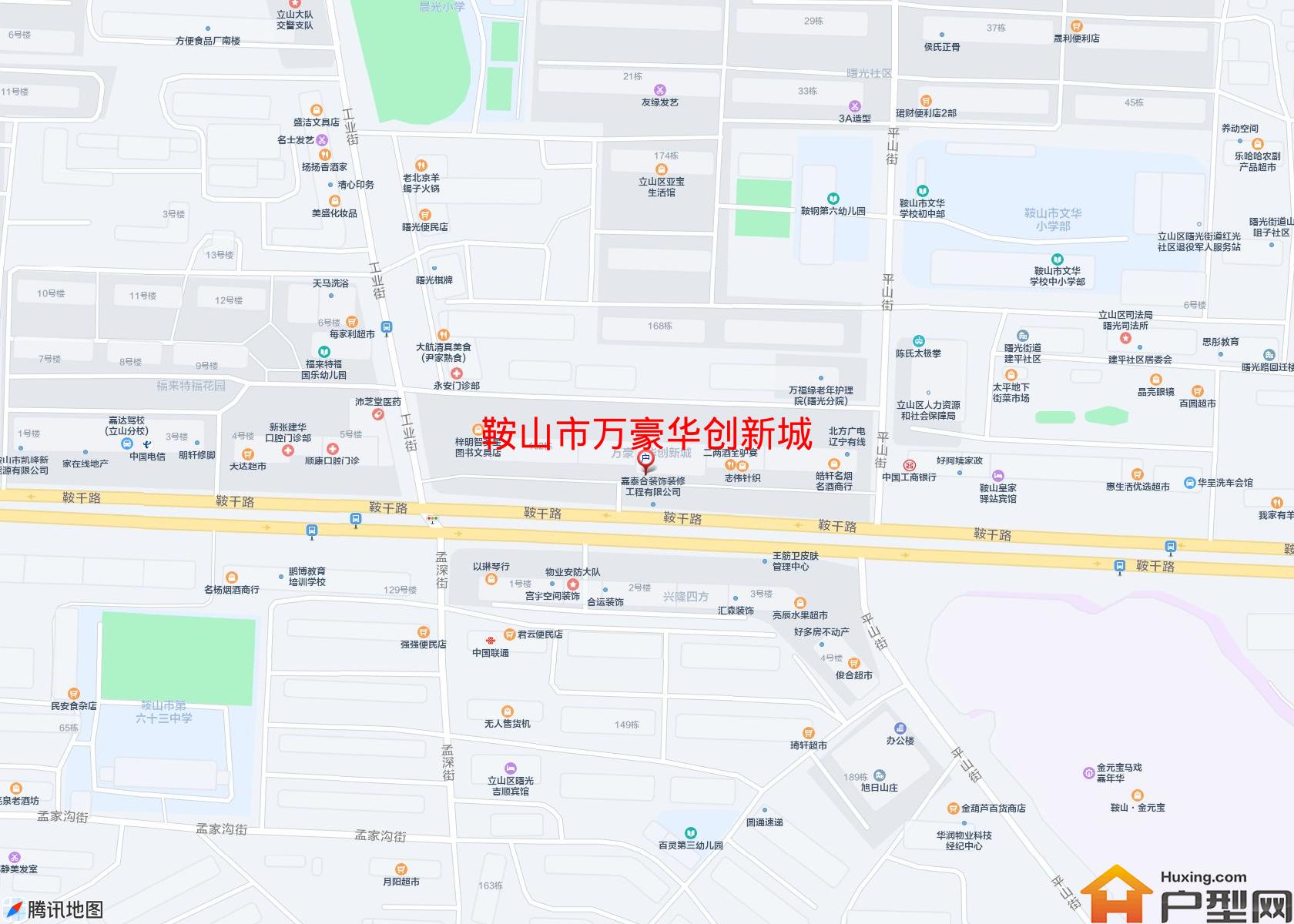 万豪华创新城小区 - 户型网