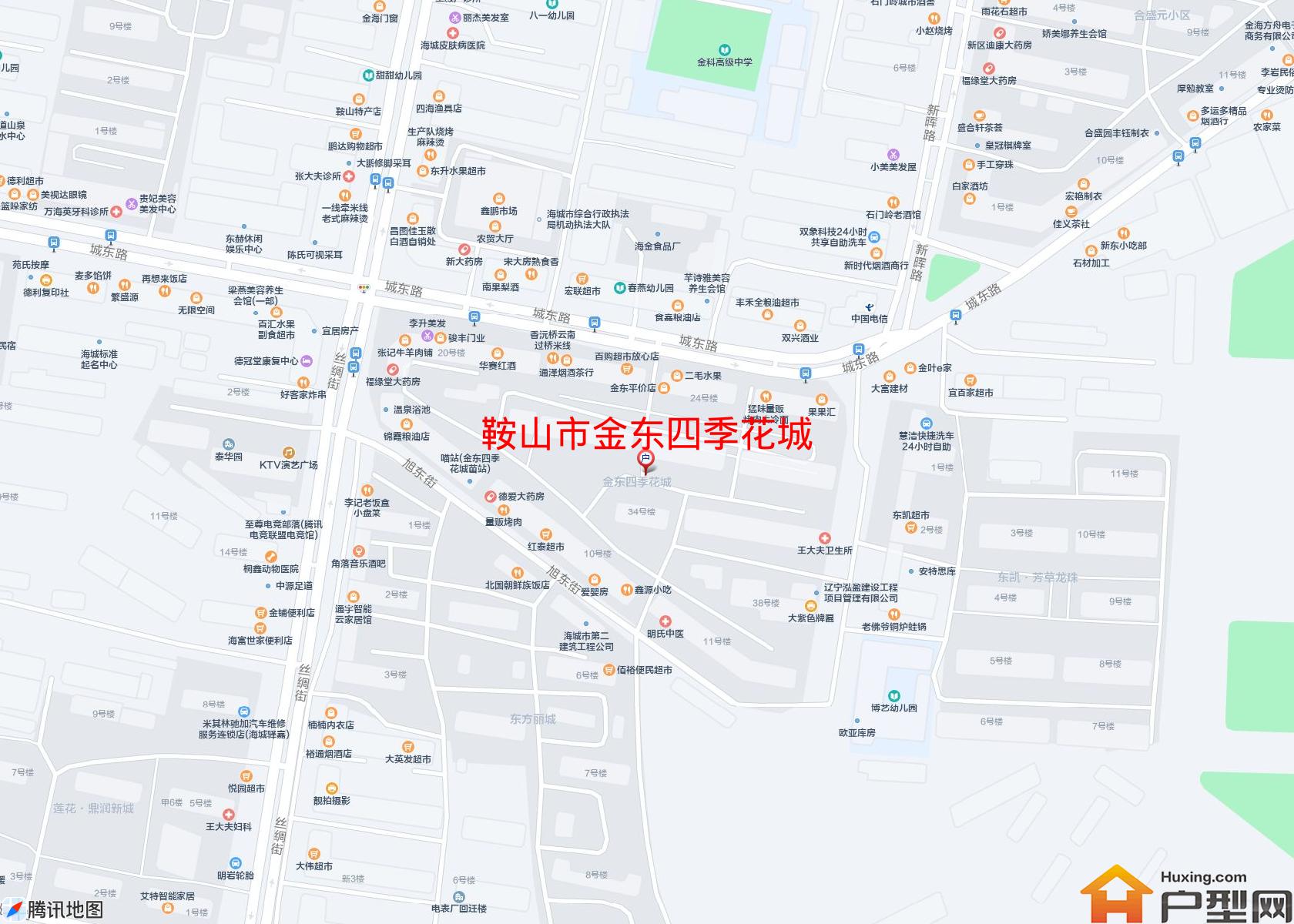 金东四季花城小区 - 户型网