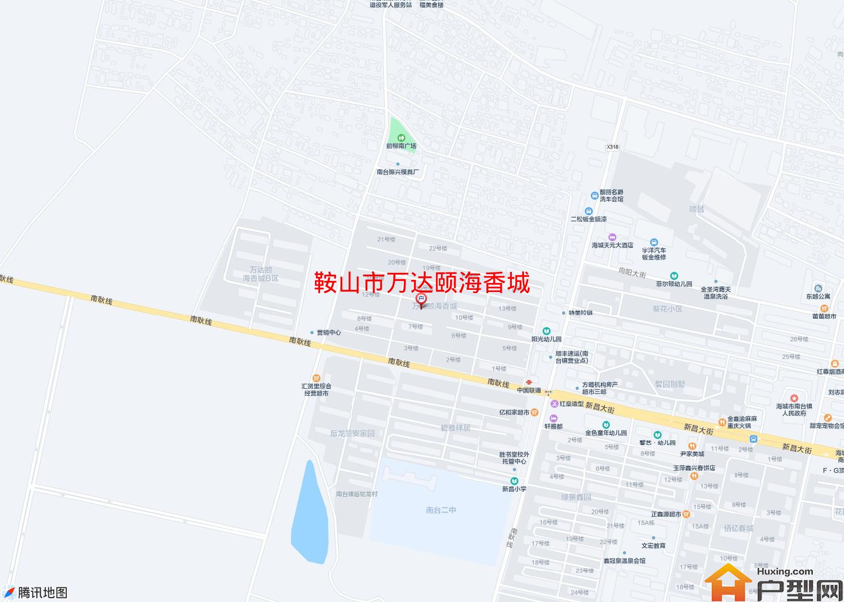 万达颐海香城小区 - 户型网
