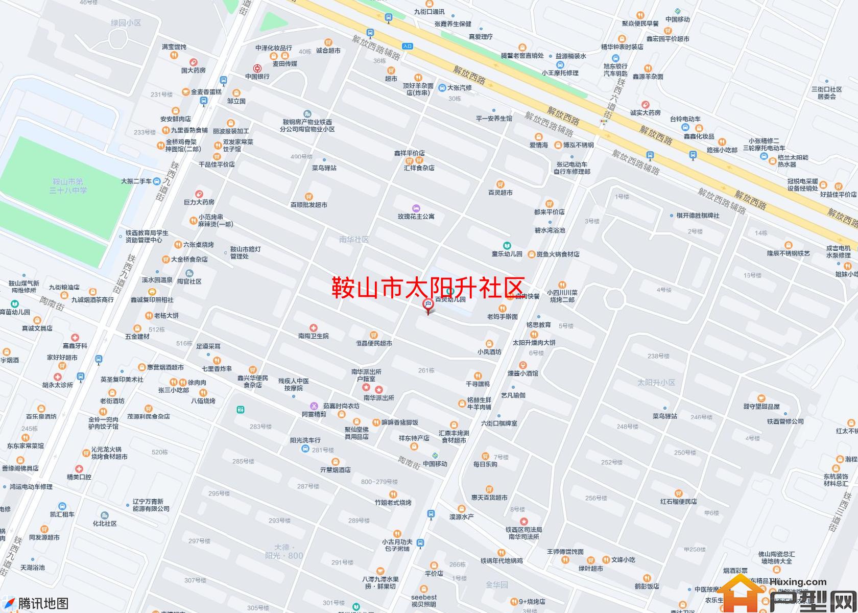 太阳升社区小区 - 户型网