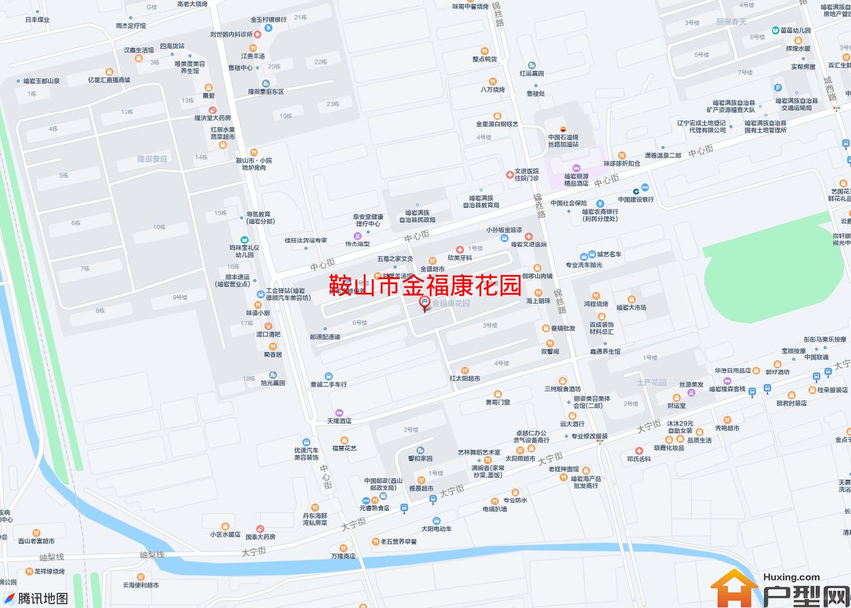 金福康花园小区 - 户型网