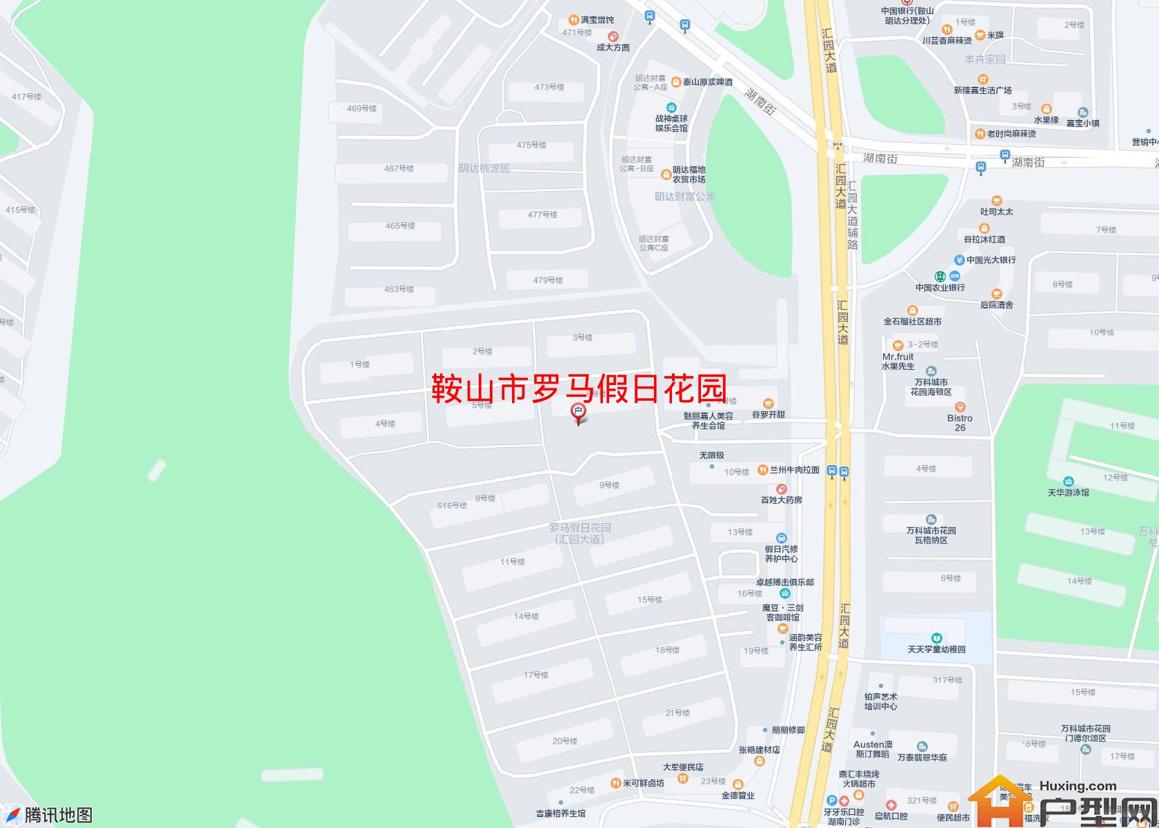 罗马假日花园小区 - 户型网