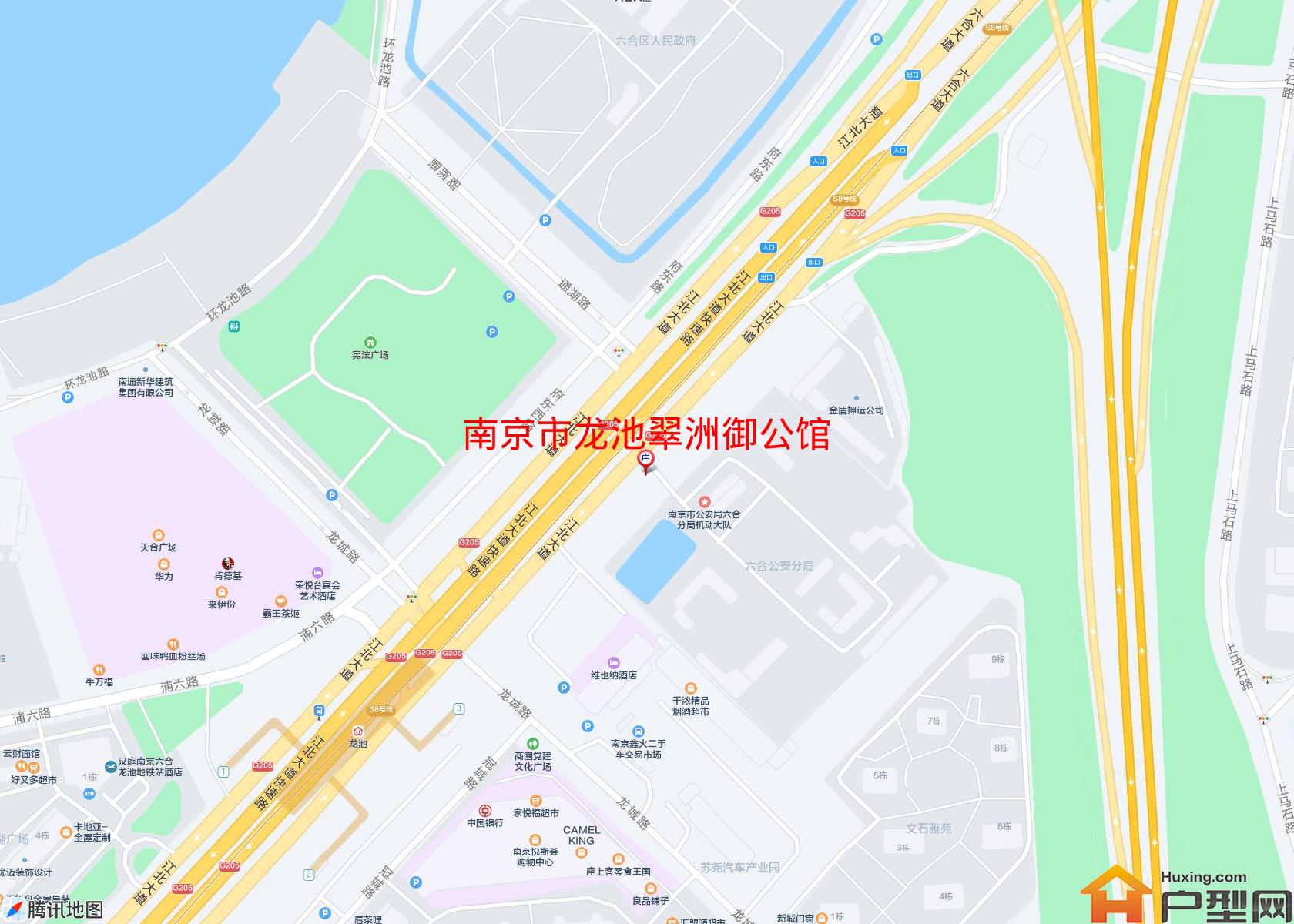 龙池翠洲御公馆小区 - 户型网