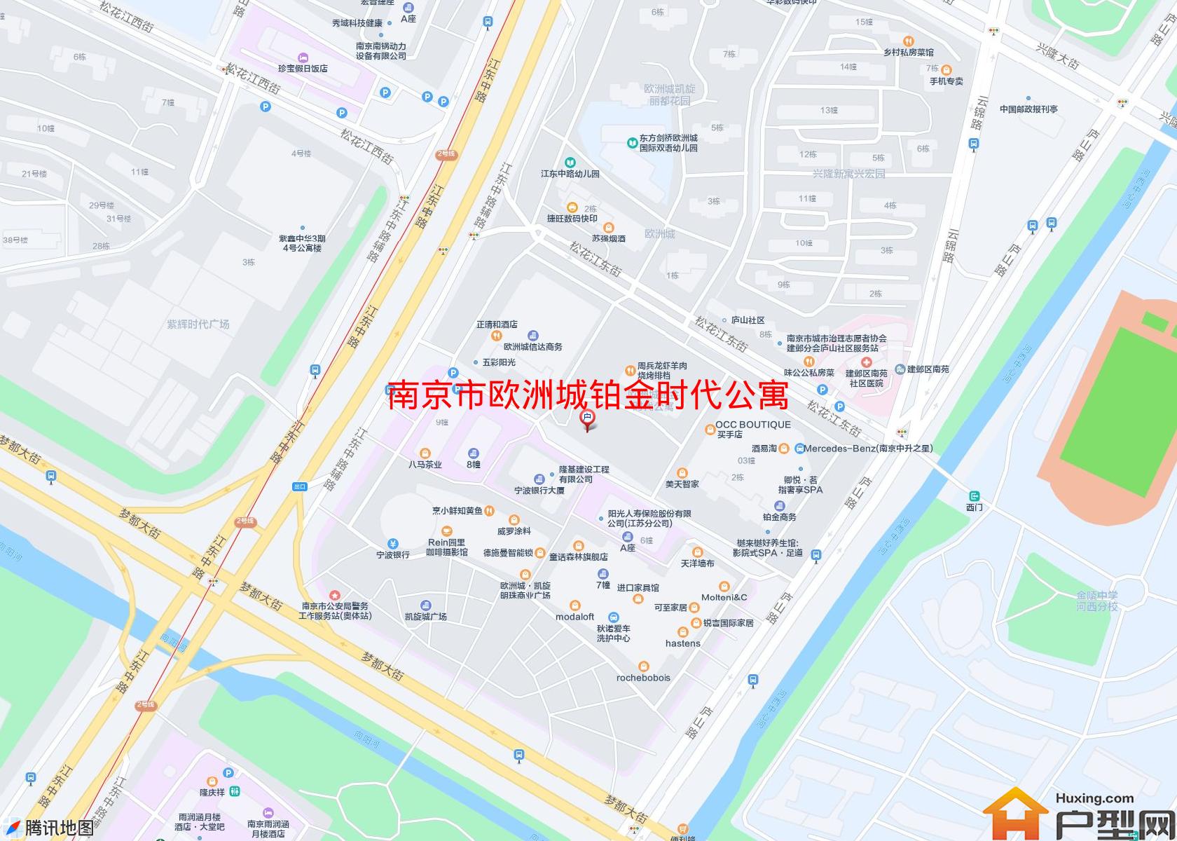 欧洲城铂金时代公寓小区 - 户型网