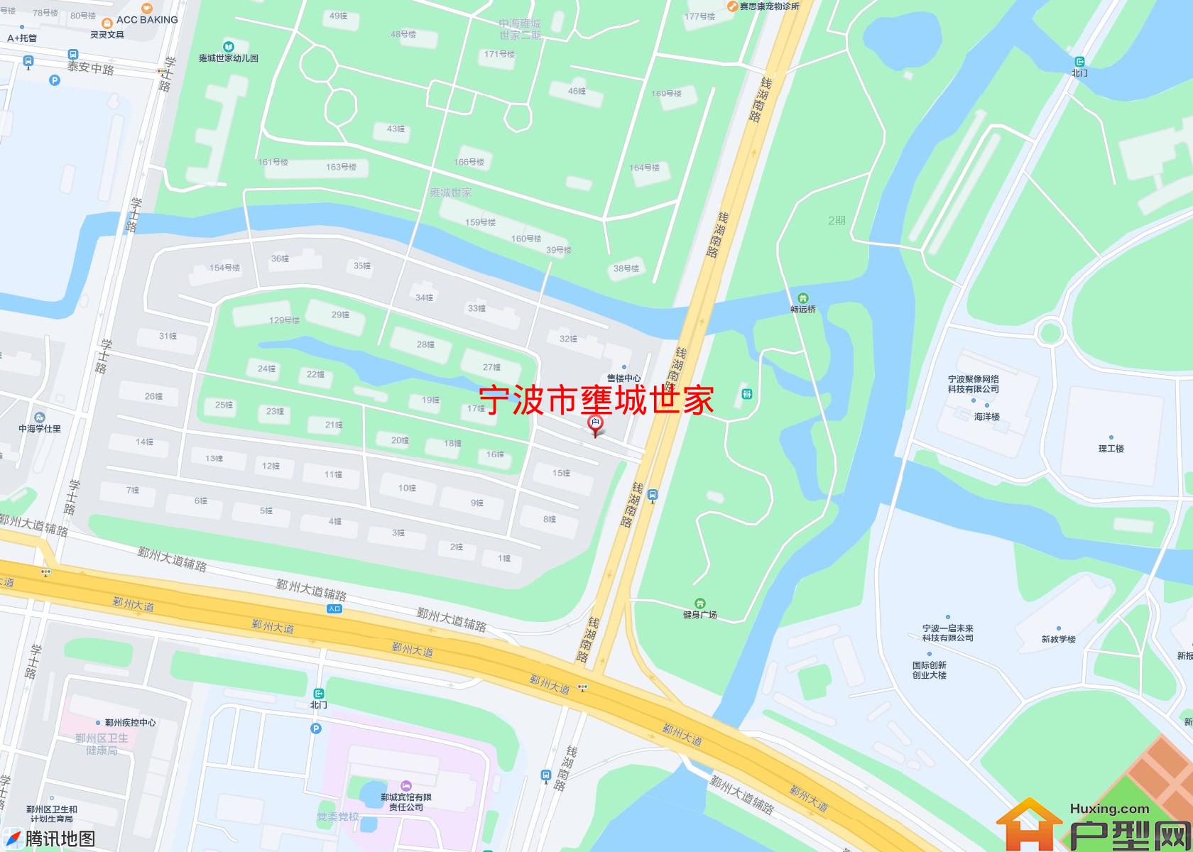 壅城世家小区 - 户型网