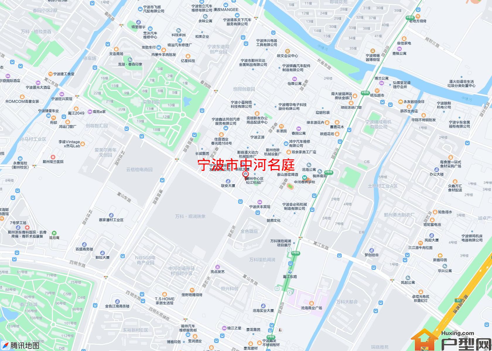 中河名庭小区 - 户型网