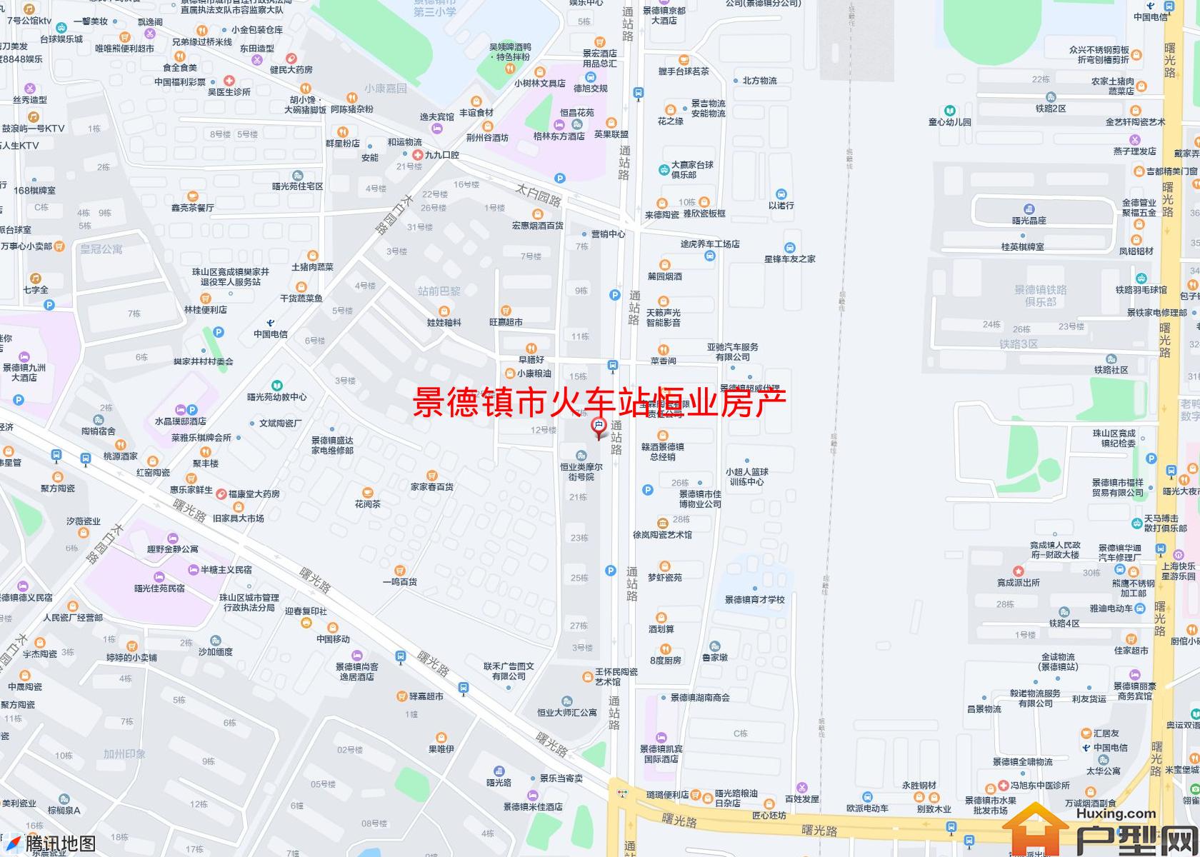 火车站恒业房产小区 - 户型网