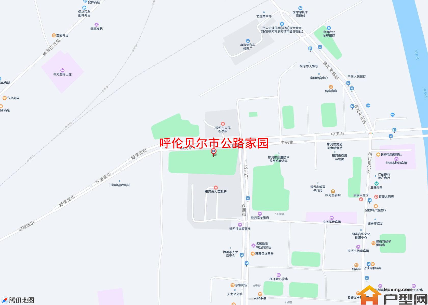 公路家园小区 - 户型网