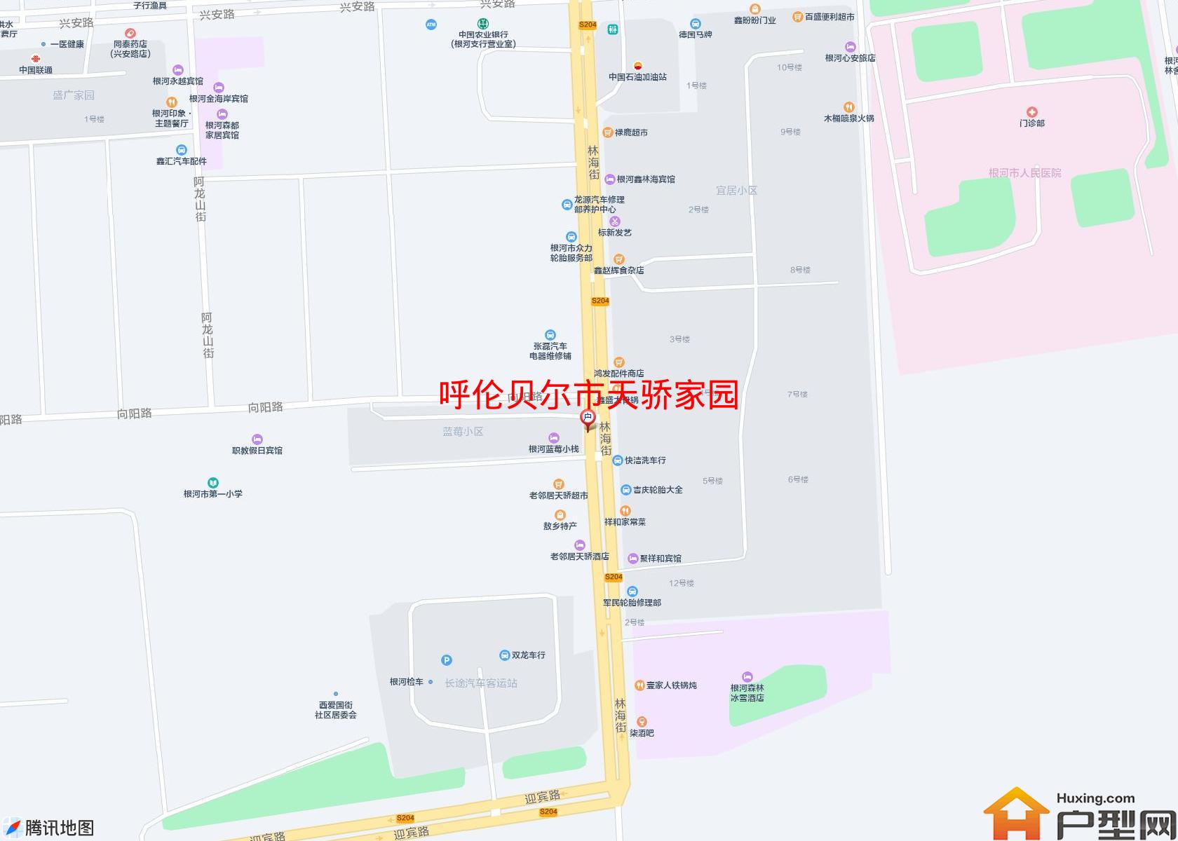 天骄家园小区 - 户型网