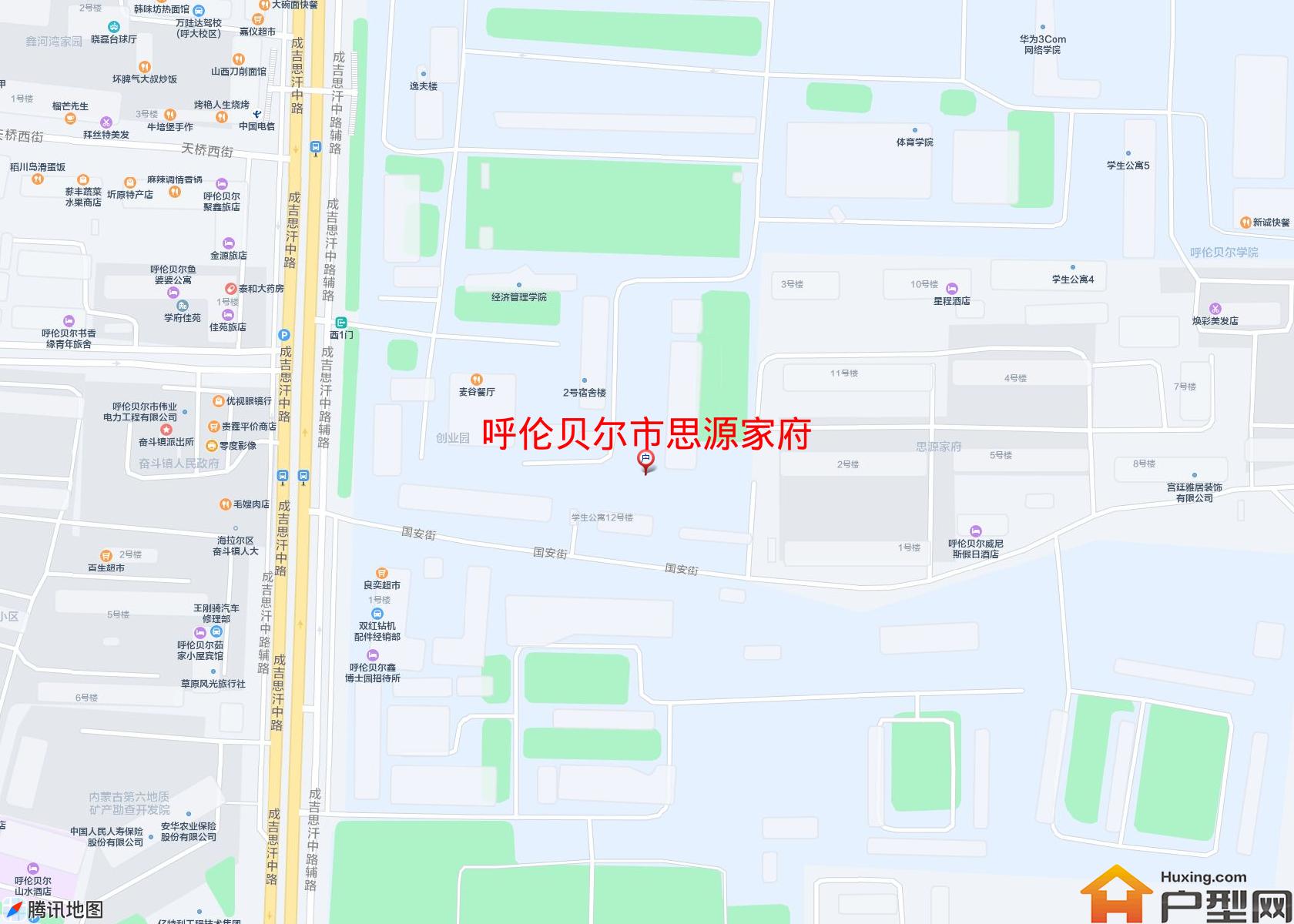 思源家府小区 - 户型网