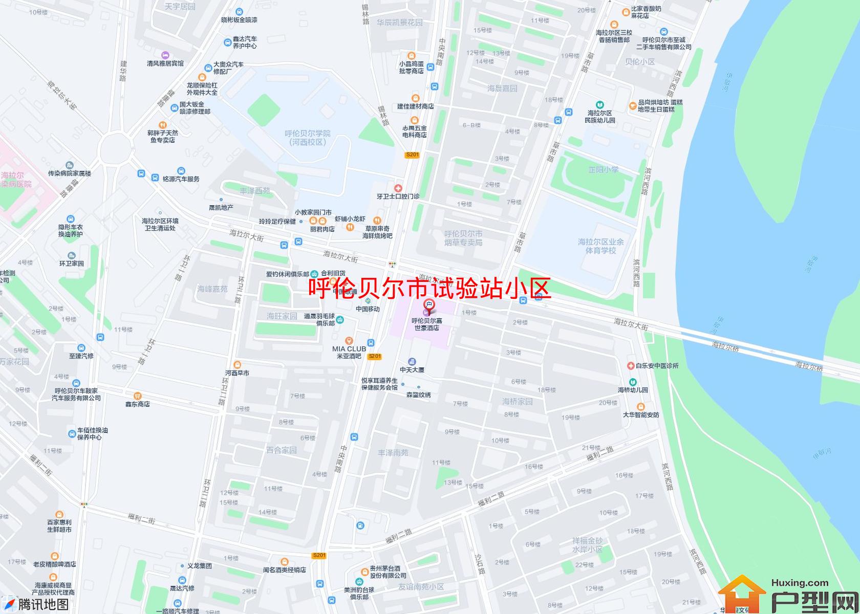 试验站小区小区 - 户型网