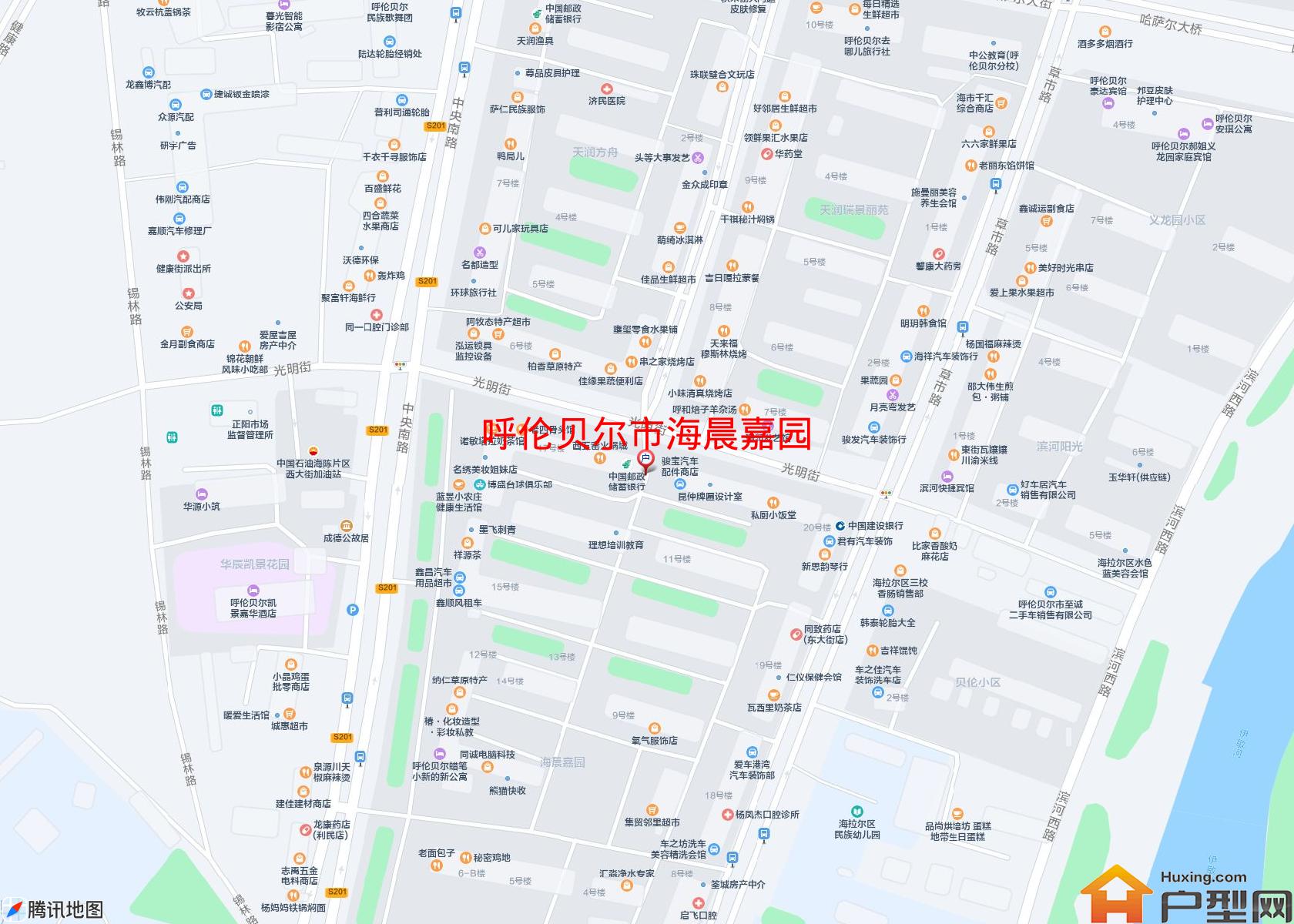 海晨嘉园小区 - 户型网