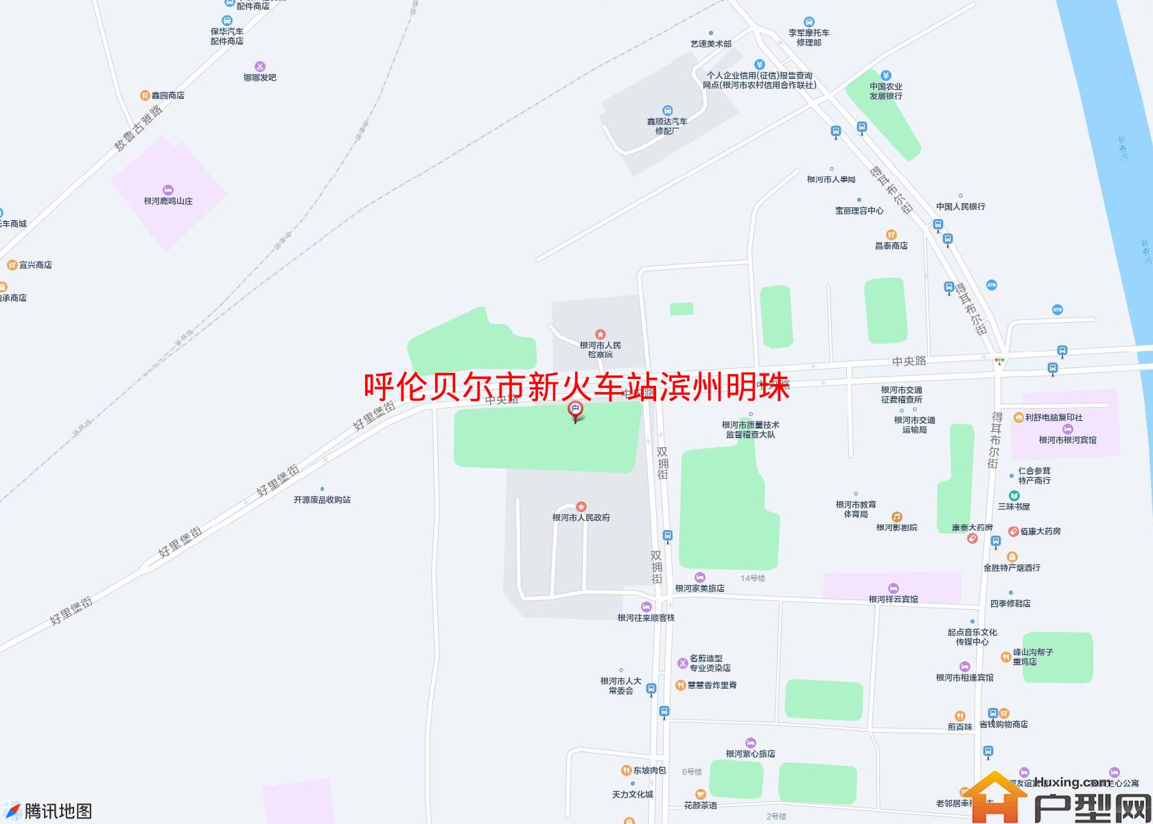 新火车站滨州明珠小区 - 户型网