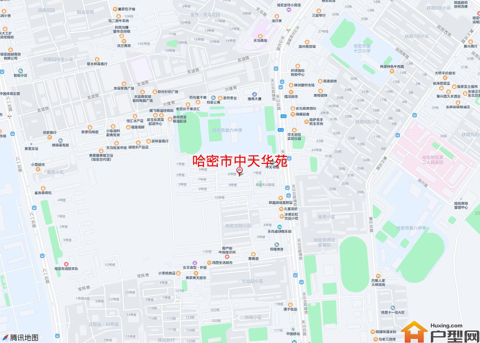 中天华苑小区 - 户型网
