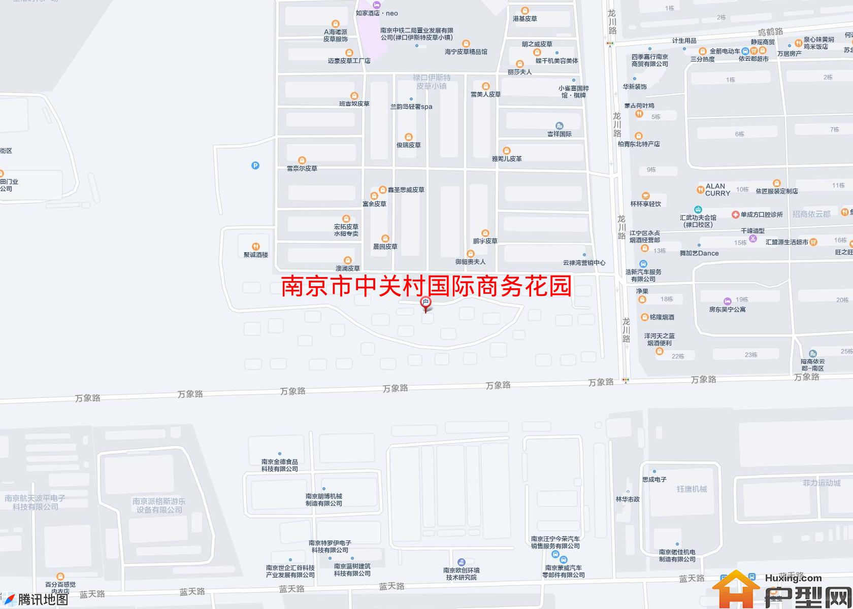 中关村国际商务花园小区 - 户型网