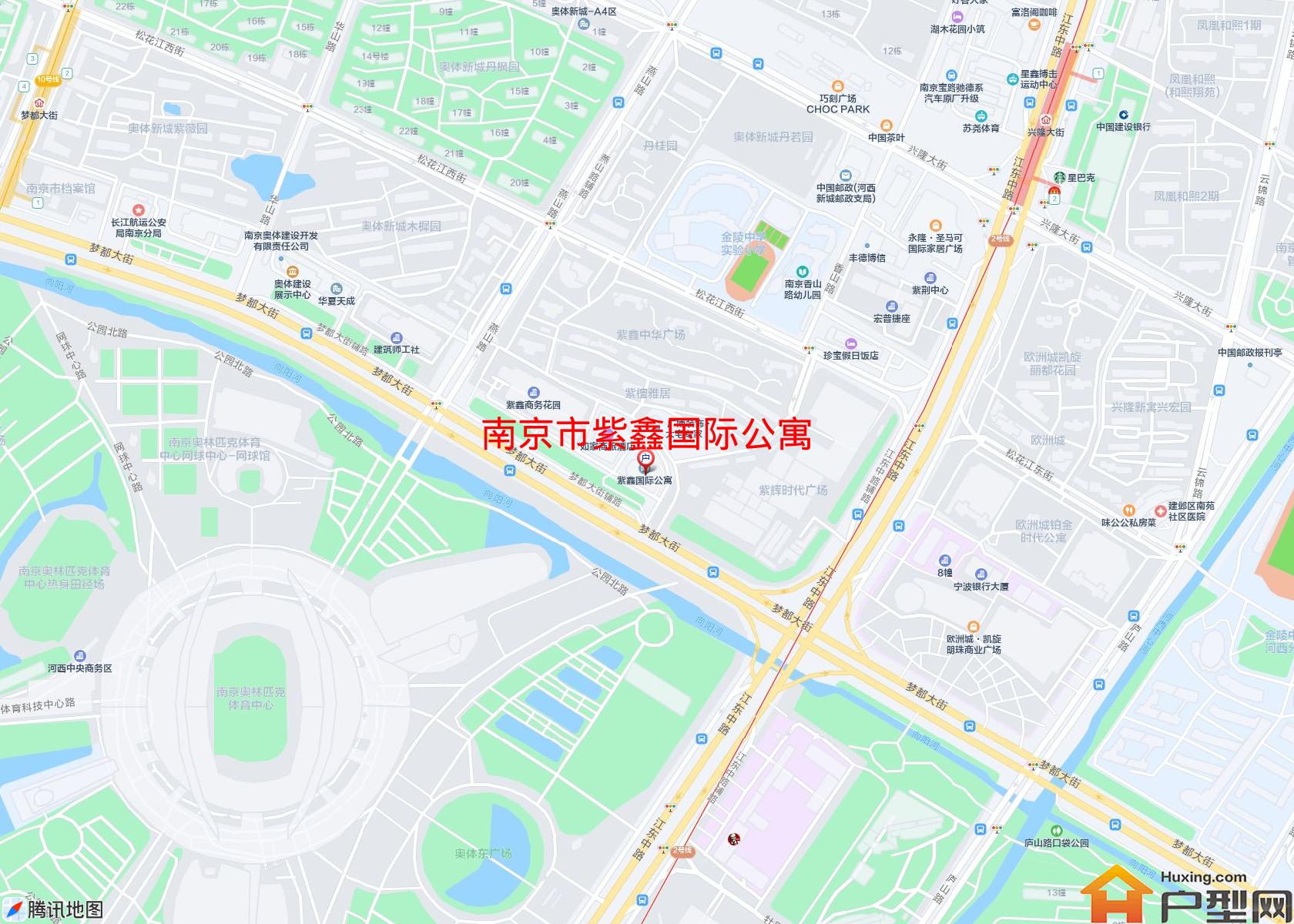 紫鑫国际公寓小区 - 户型网