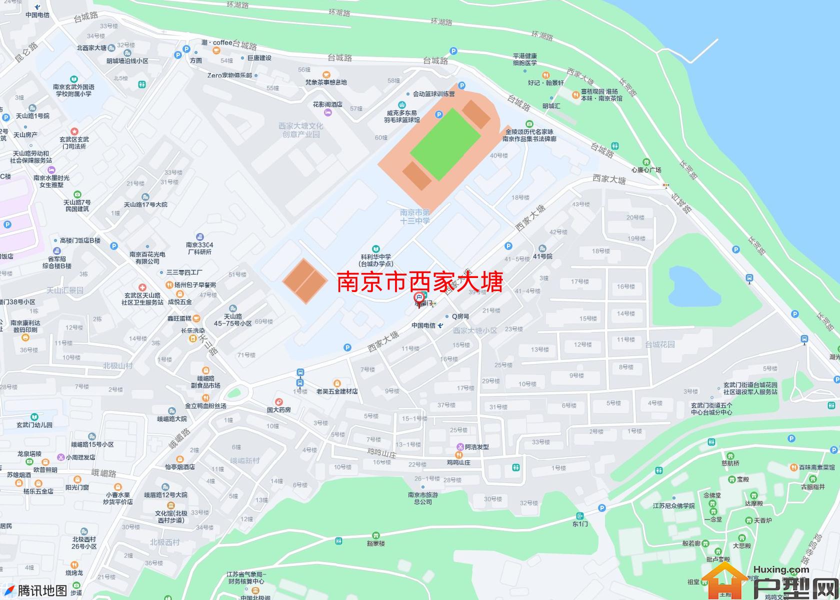 西家大塘小区 - 户型网