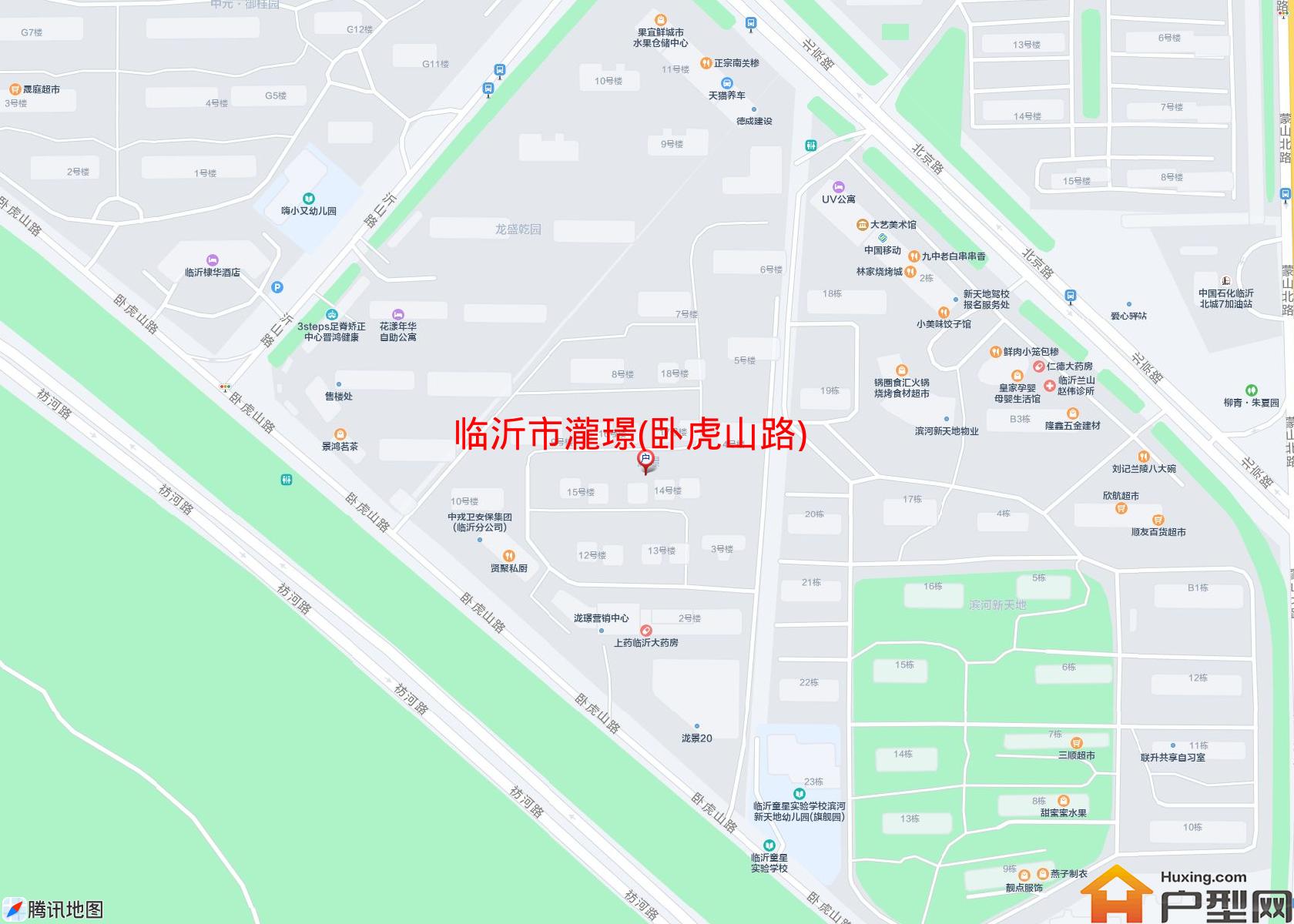 瀧璟(卧虎山路)小区 - 户型网