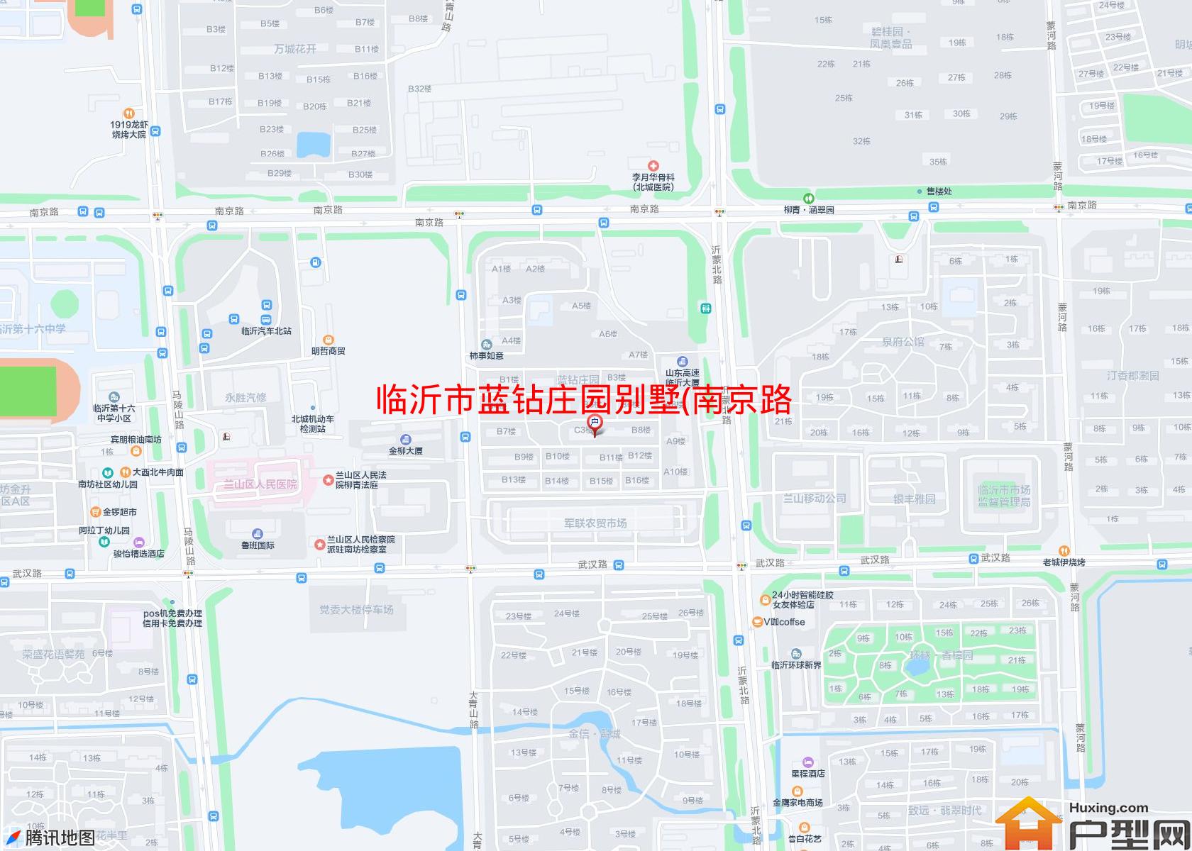 蓝钻庄园别墅(南京路)小区 - 户型网