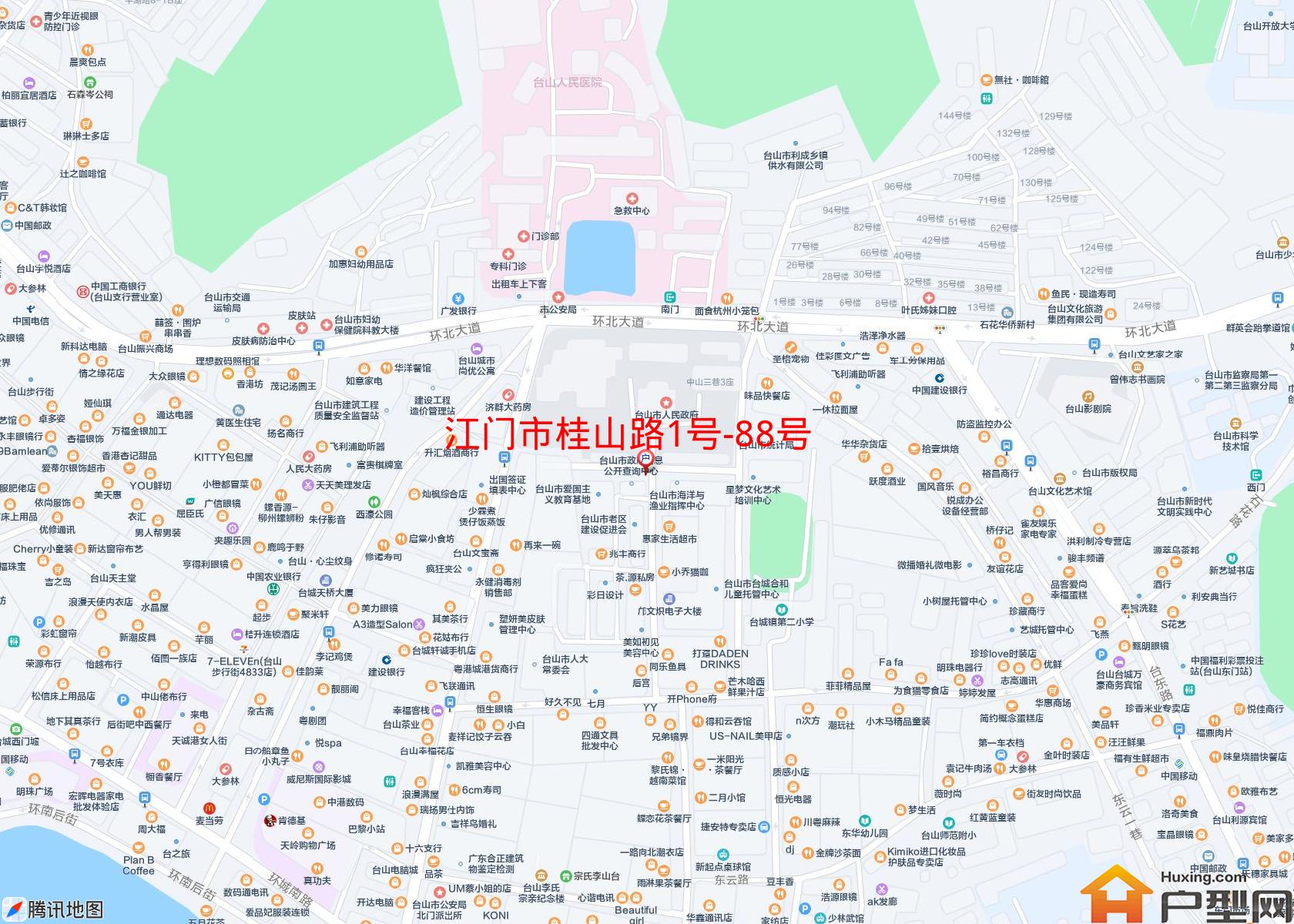 桂山路1号-88号小区 - 户型网