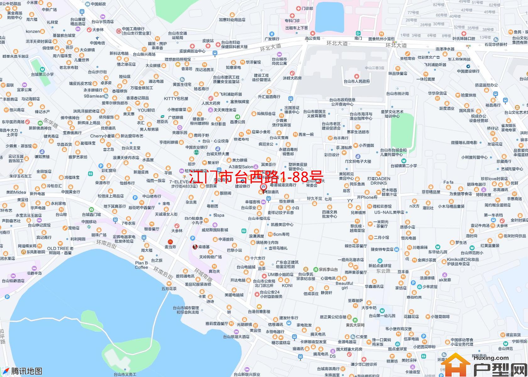 台西路1-88号小区 - 户型网