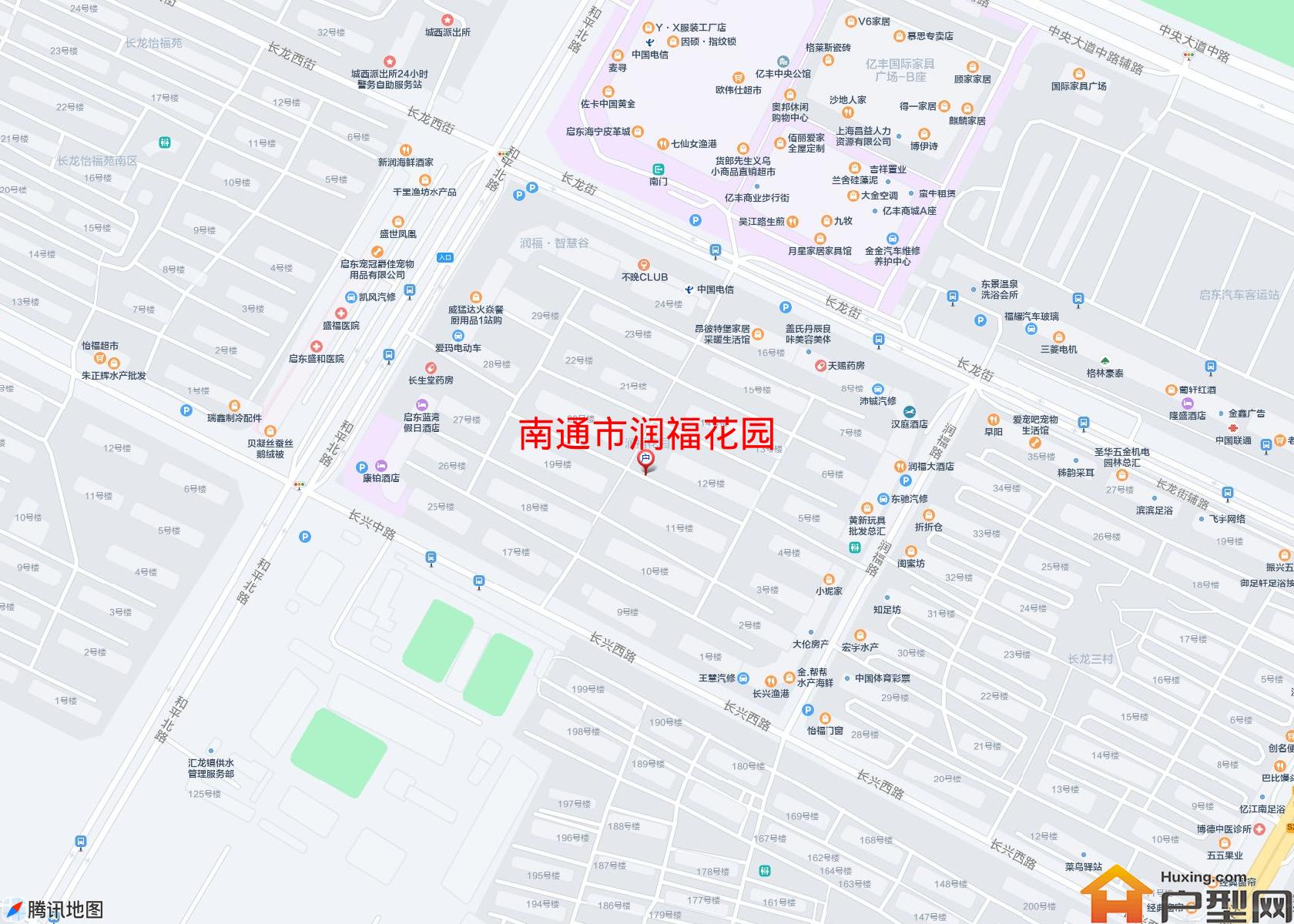 润福花园小区 - 户型网