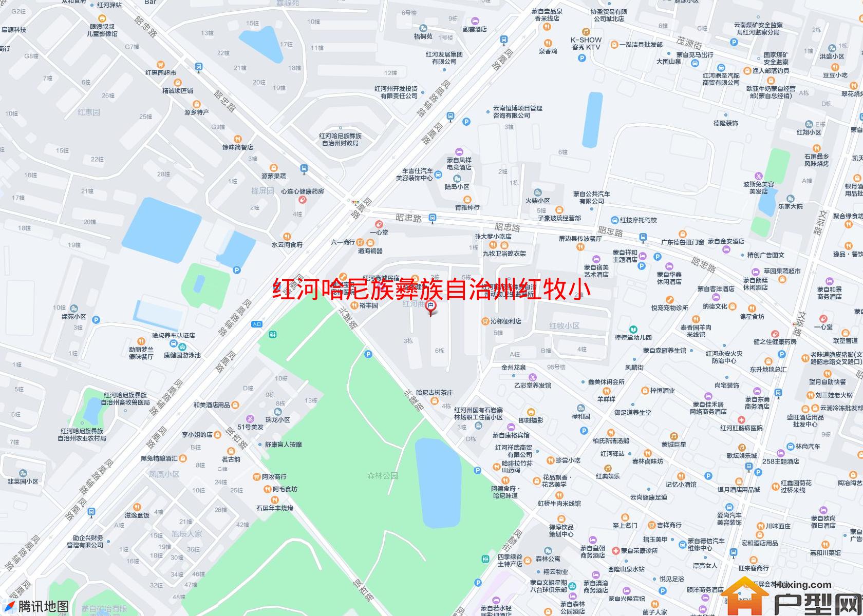红牧小区小区 - 户型网