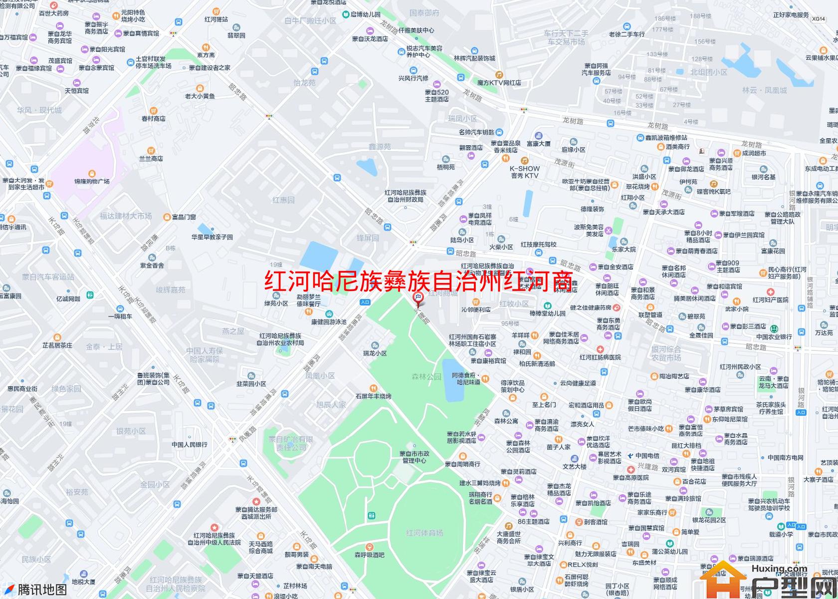 红河商城小区 - 户型网