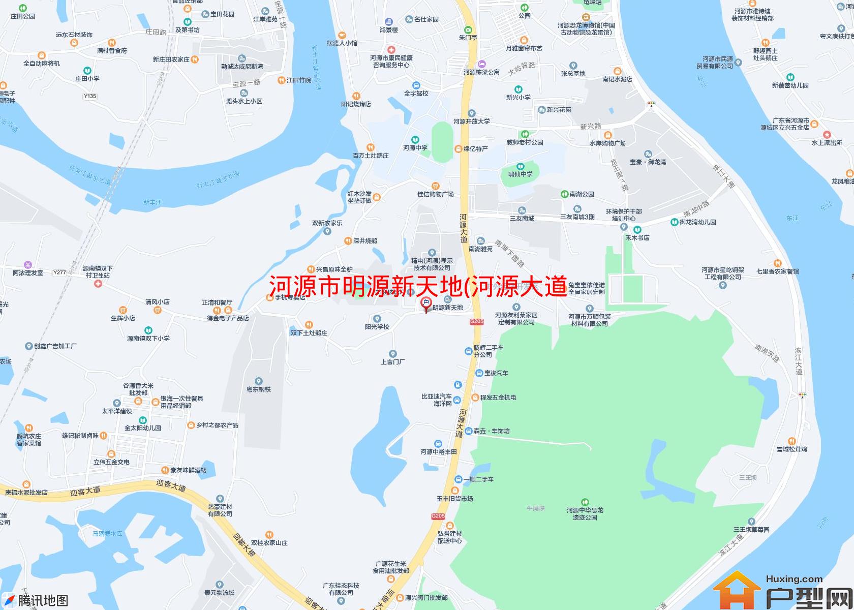 明源新天地(河源大道南)小区 - 户型网