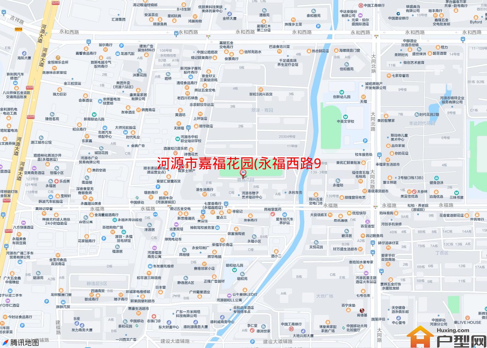 嘉福花园(永福西路99号)小区 - 户型网