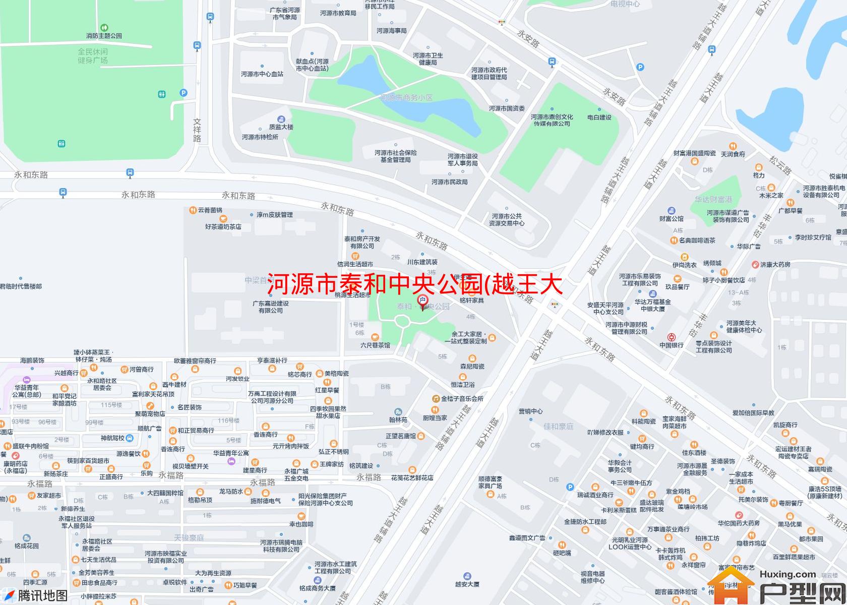 泰和中央公园(越王大道)小区 - 户型网