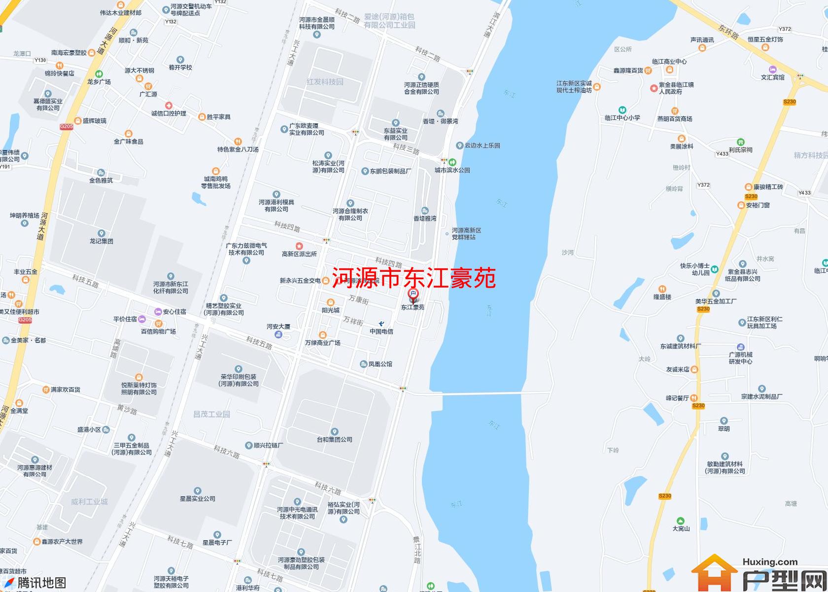 东江豪苑小区 - 户型网