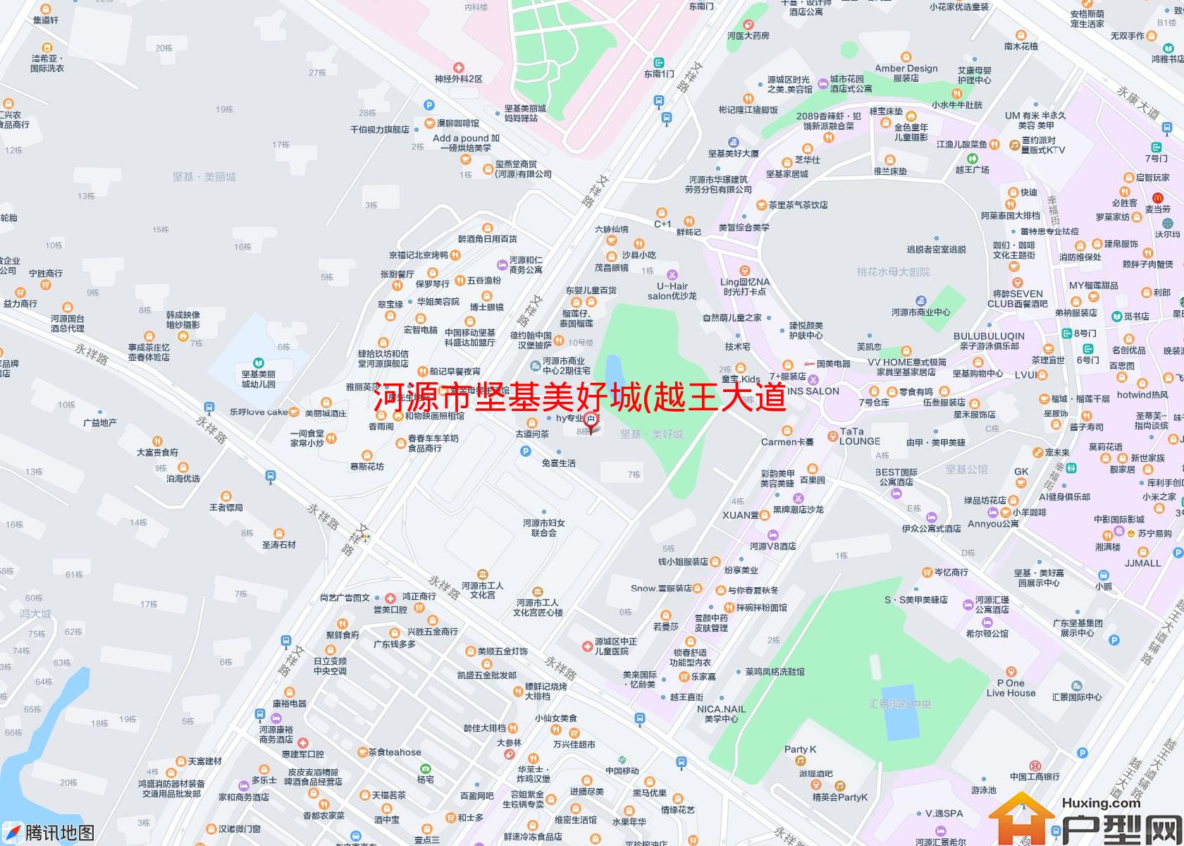 坚基美好城(越王大道139号)小区 - 户型网