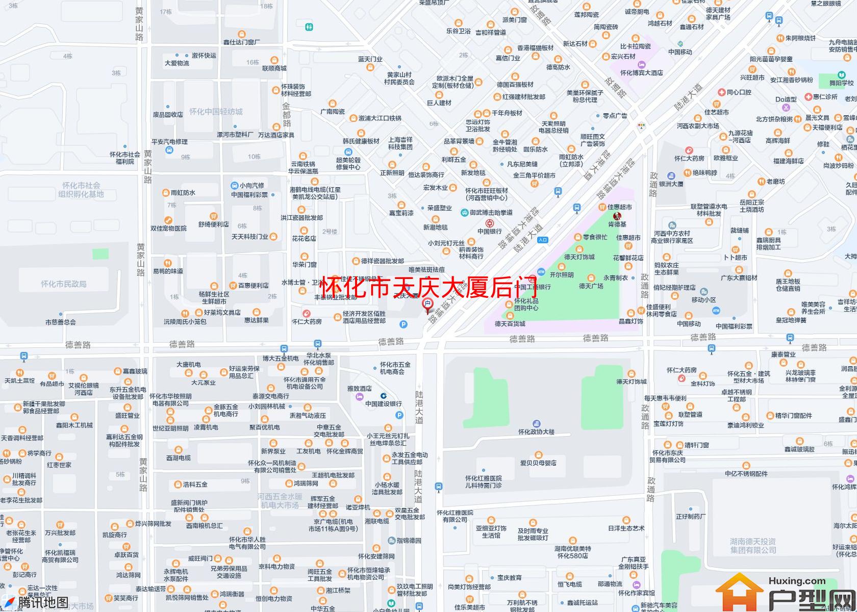 天庆大厦后门小区 - 户型网