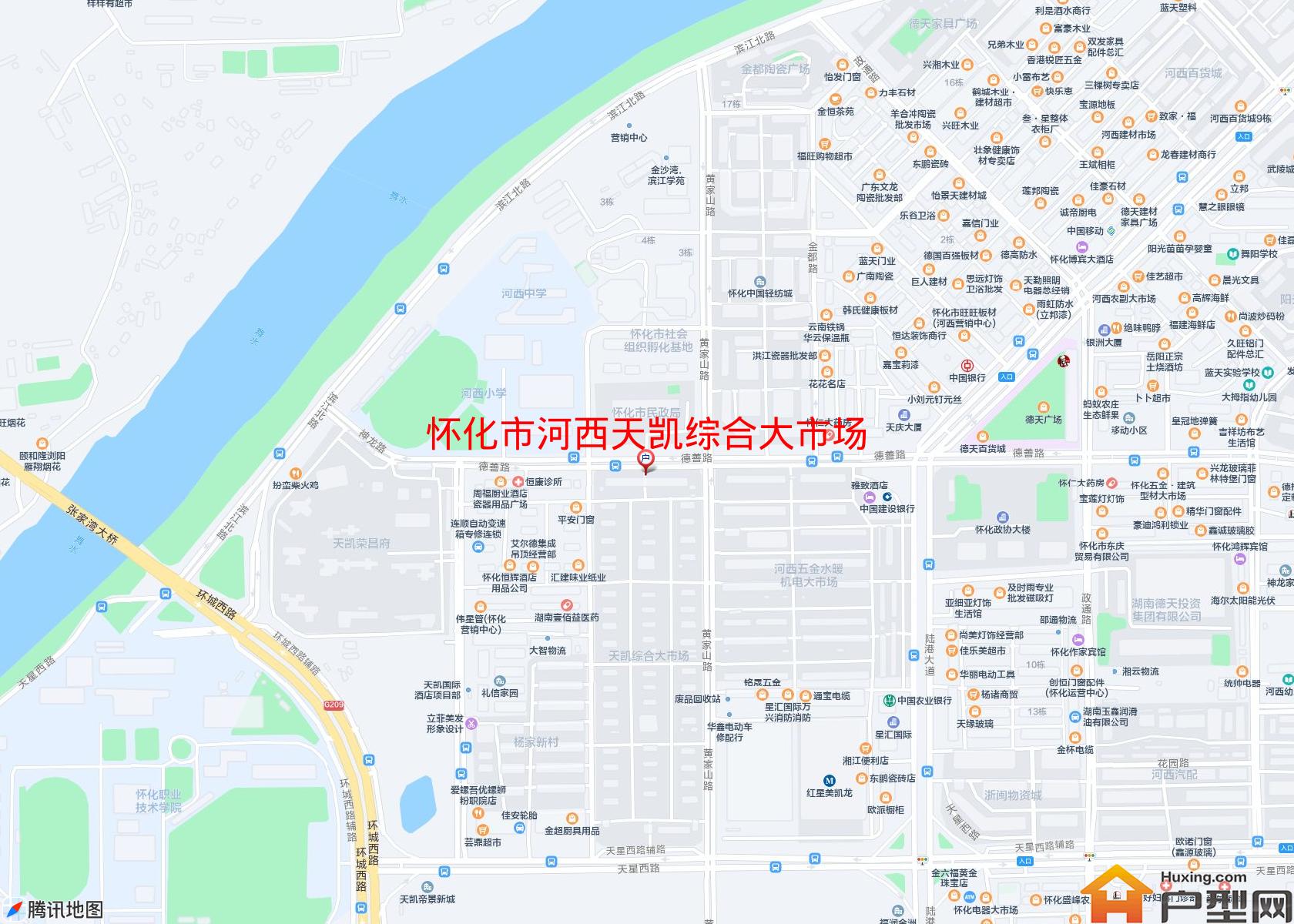 河西天凯综合大市场小区 - 户型网
