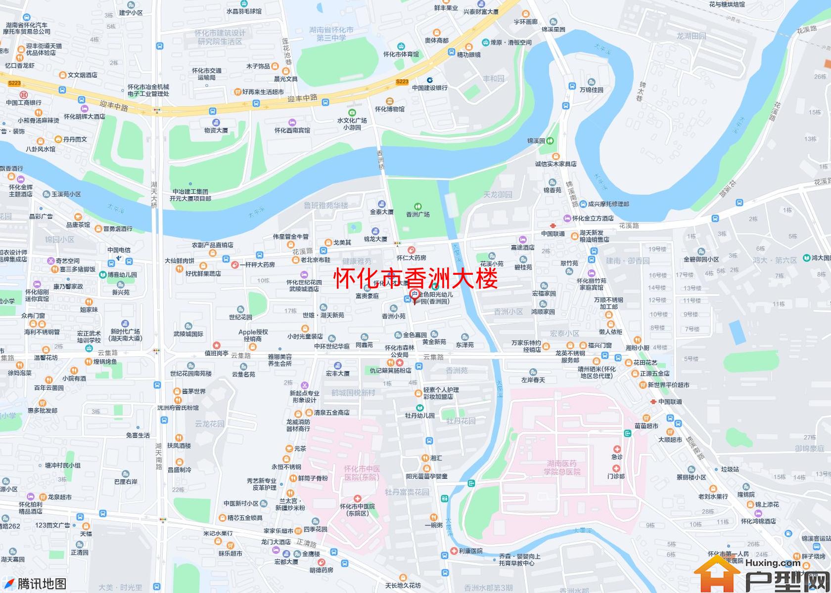香洲大楼小区 - 户型网