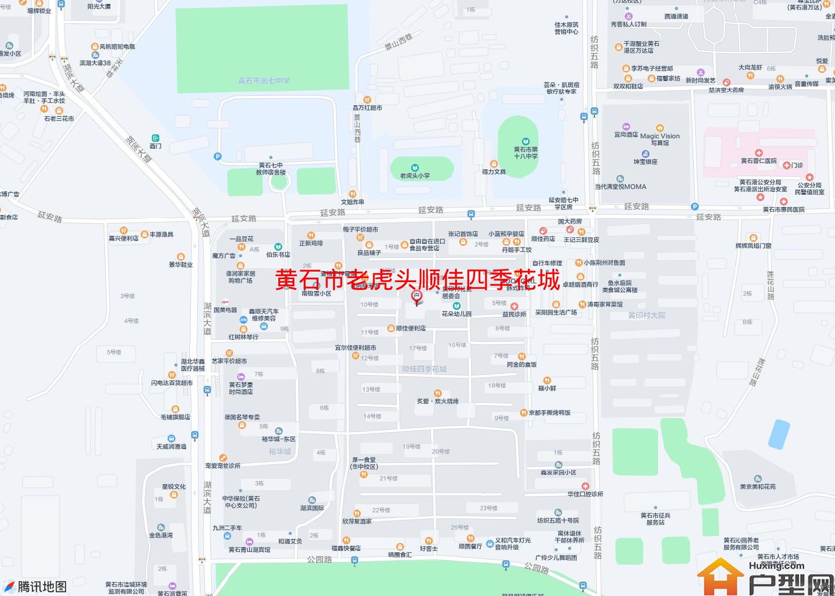 老虎头顺佳四季花城小区 - 户型网
