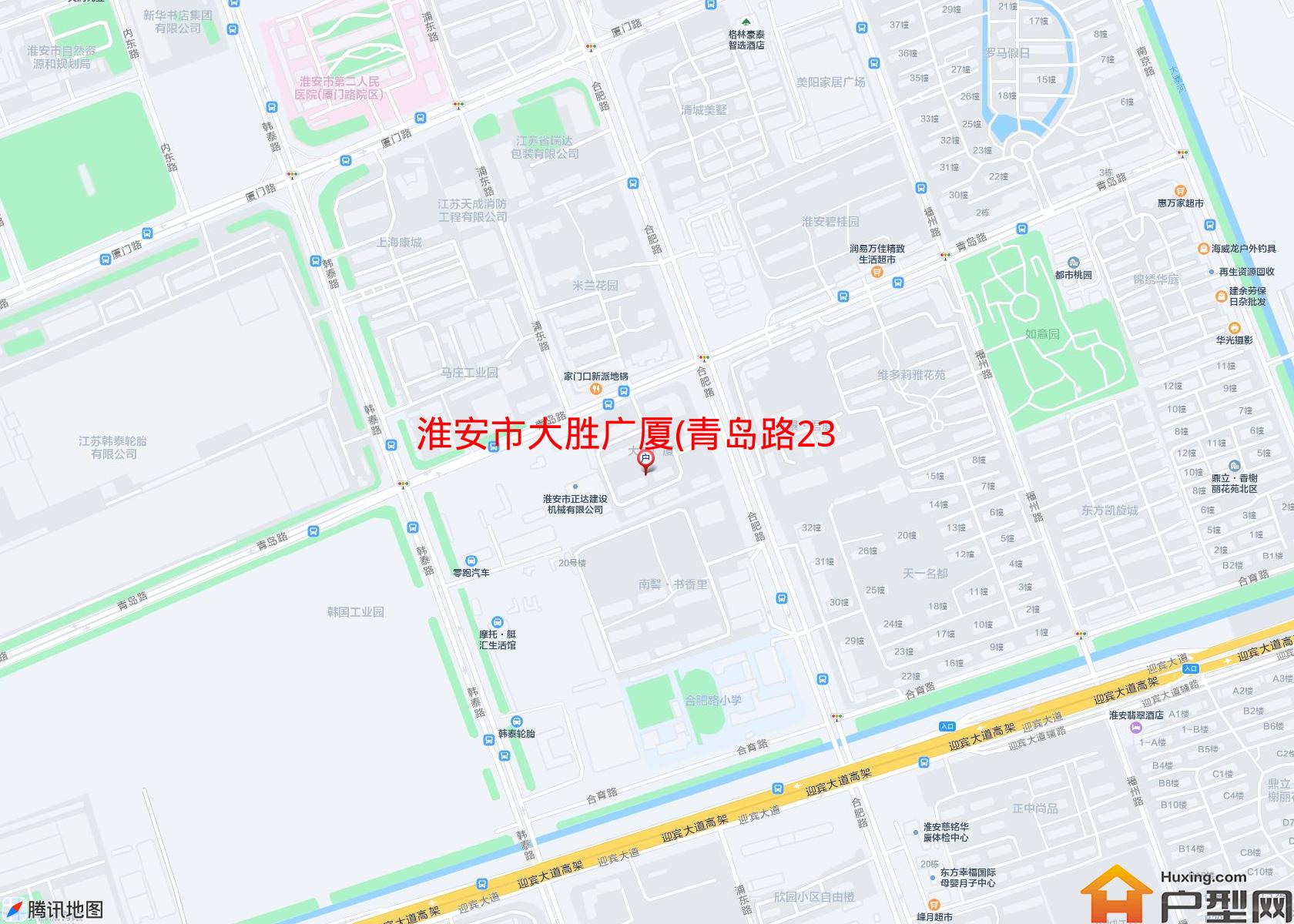 大胜广厦(青岛路23号)小区 - 户型网