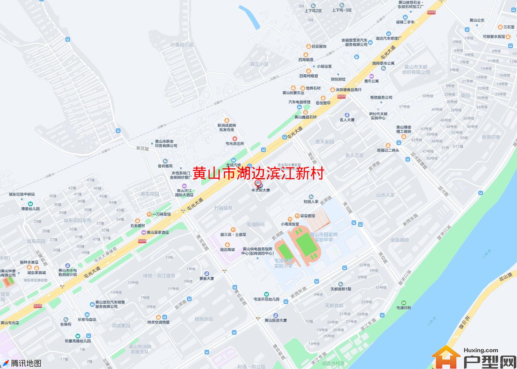 湖边滨江新村小区 - 户型网