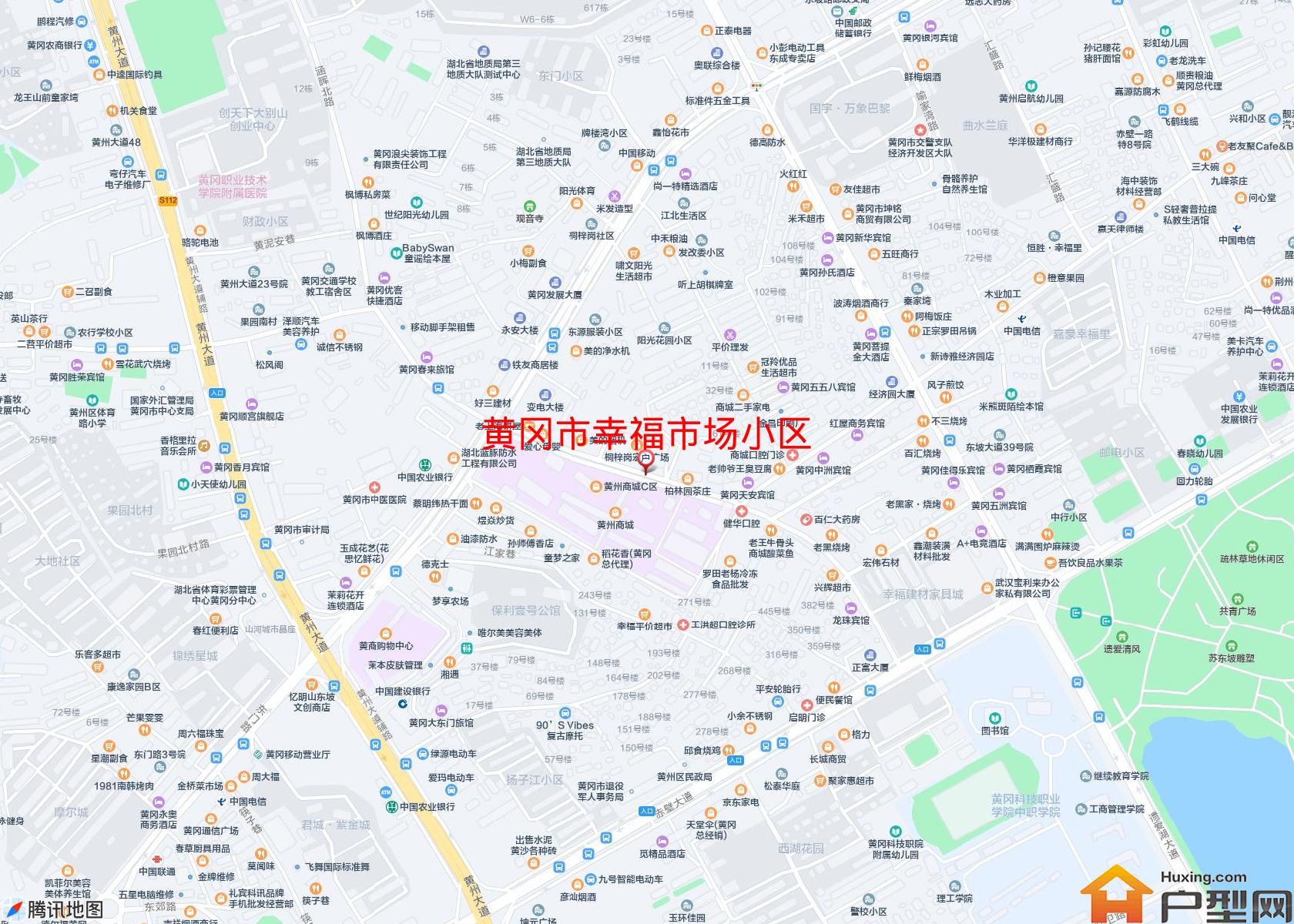 幸福市场小区小区 - 户型网