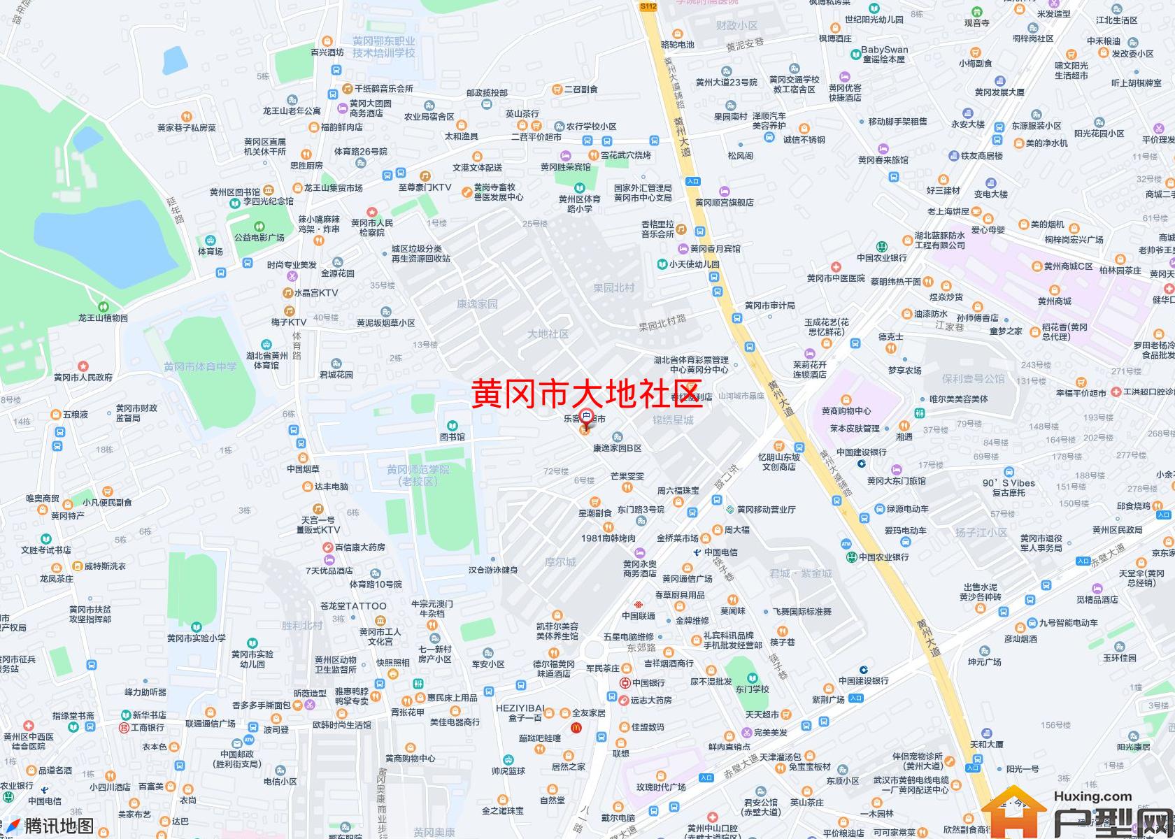 大地社区小区 - 户型网