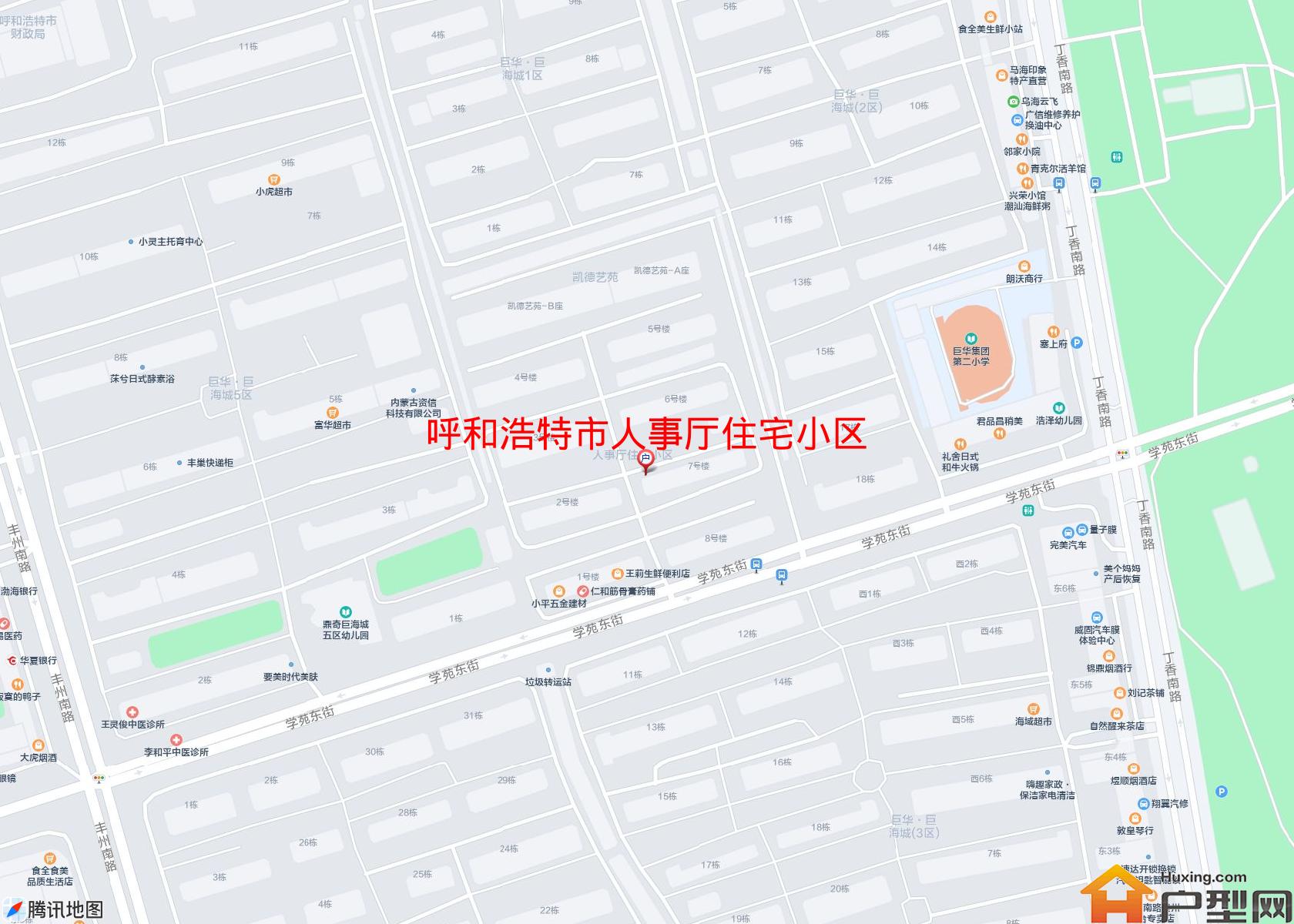 人事厅住宅小区小区 - 户型网