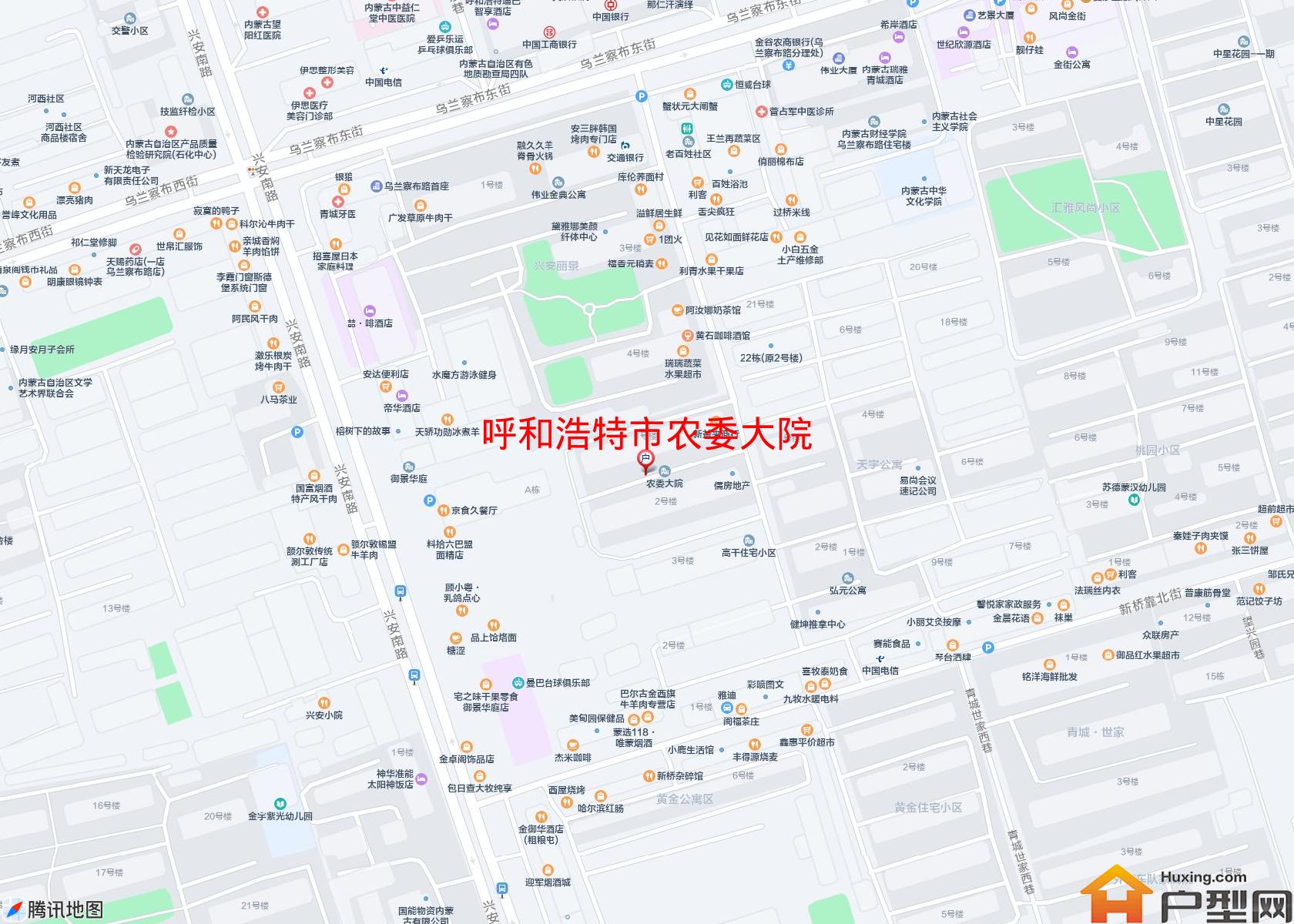 农委大院小区 - 户型网